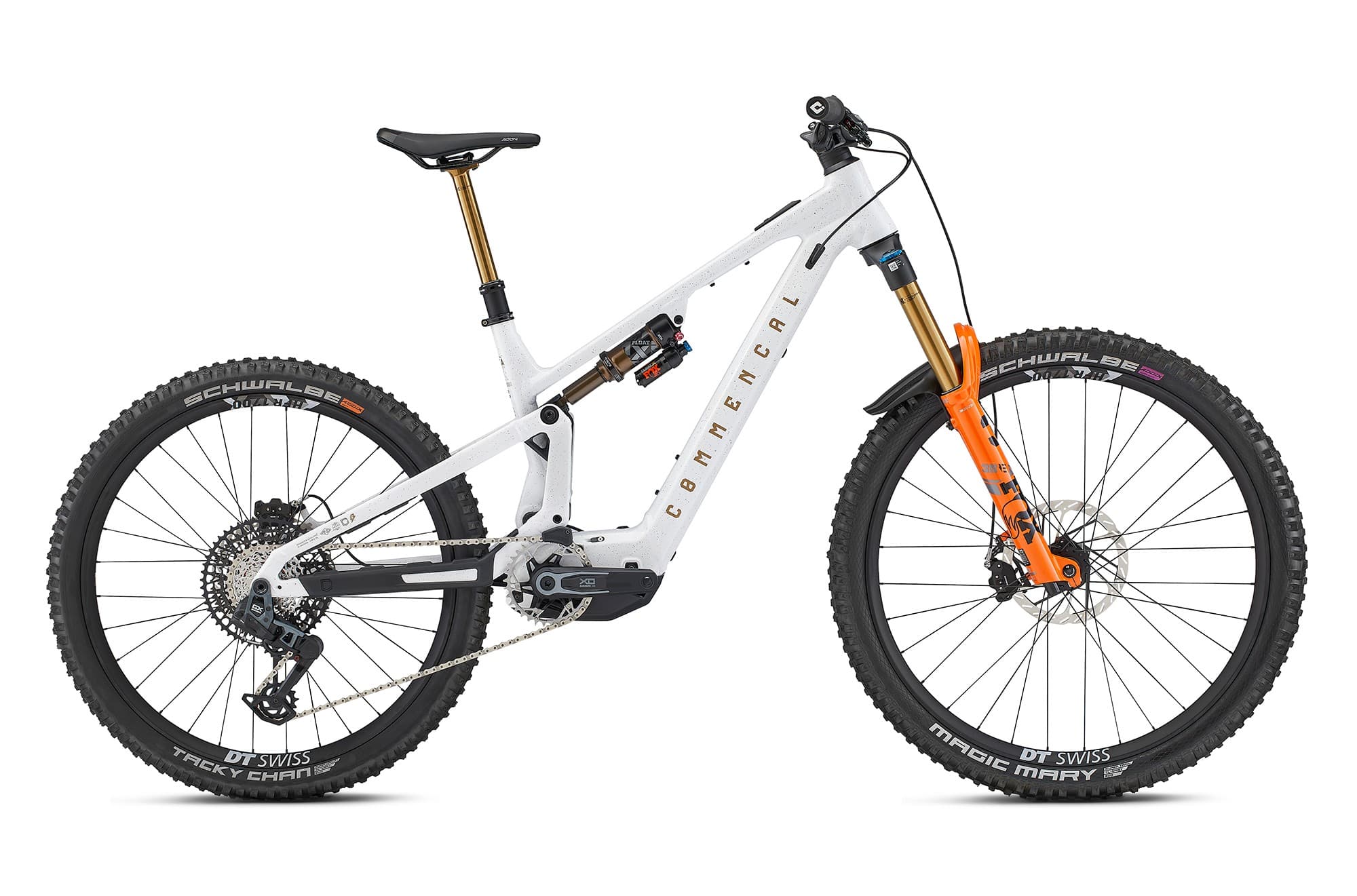 bicicleta eléctrica COMMENCAL META POWER SX 400 SIGNATURE GLITTERY WHITE - XL