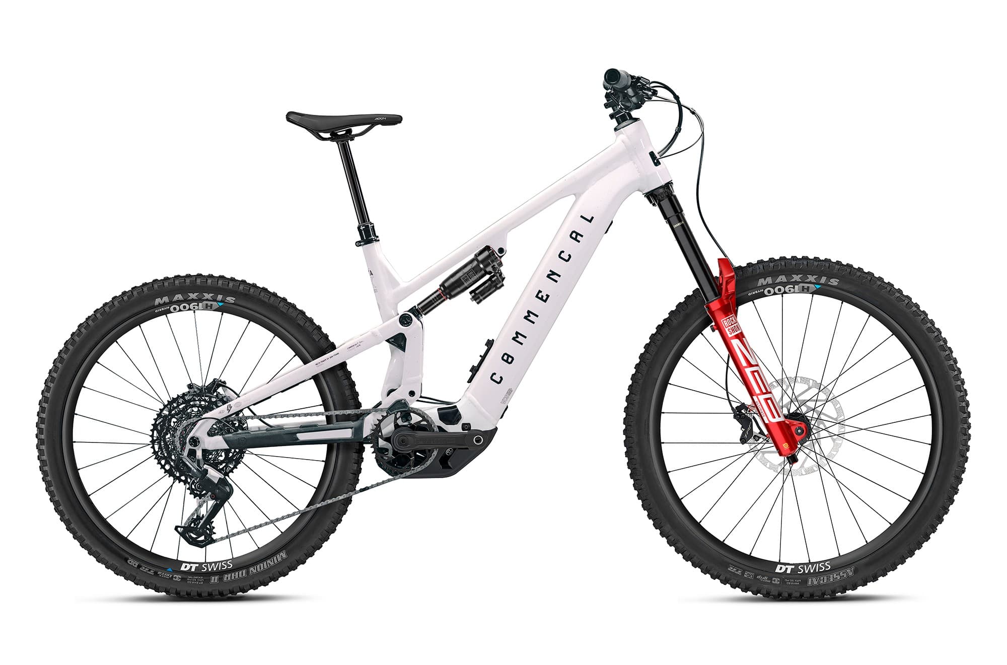 bicicleta eléctrica COMMENCAL META POWER SX 800 ROCKSHOX PURE WHITE 2026 - M
