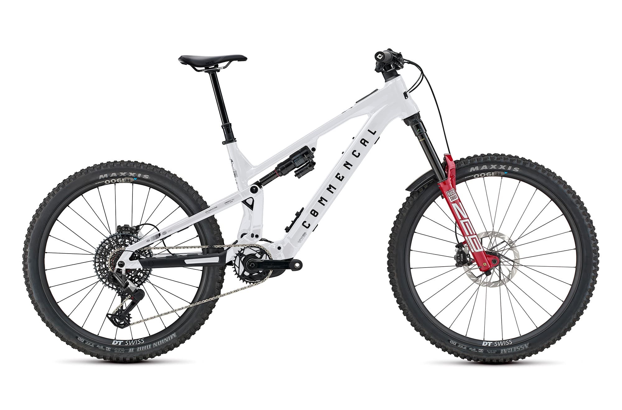 bicicleta eléctrica COMMENCAL META POWER SX AVINOX ROCKSHOX PURE WHITE 2026 - Standard
