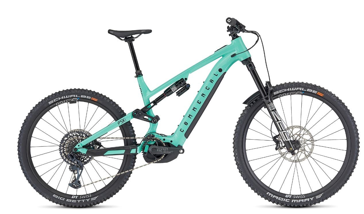 bicicleta eléctrica COMMENCAL META POWER SX BOSCH RACE EMERALD GREEN - Standard