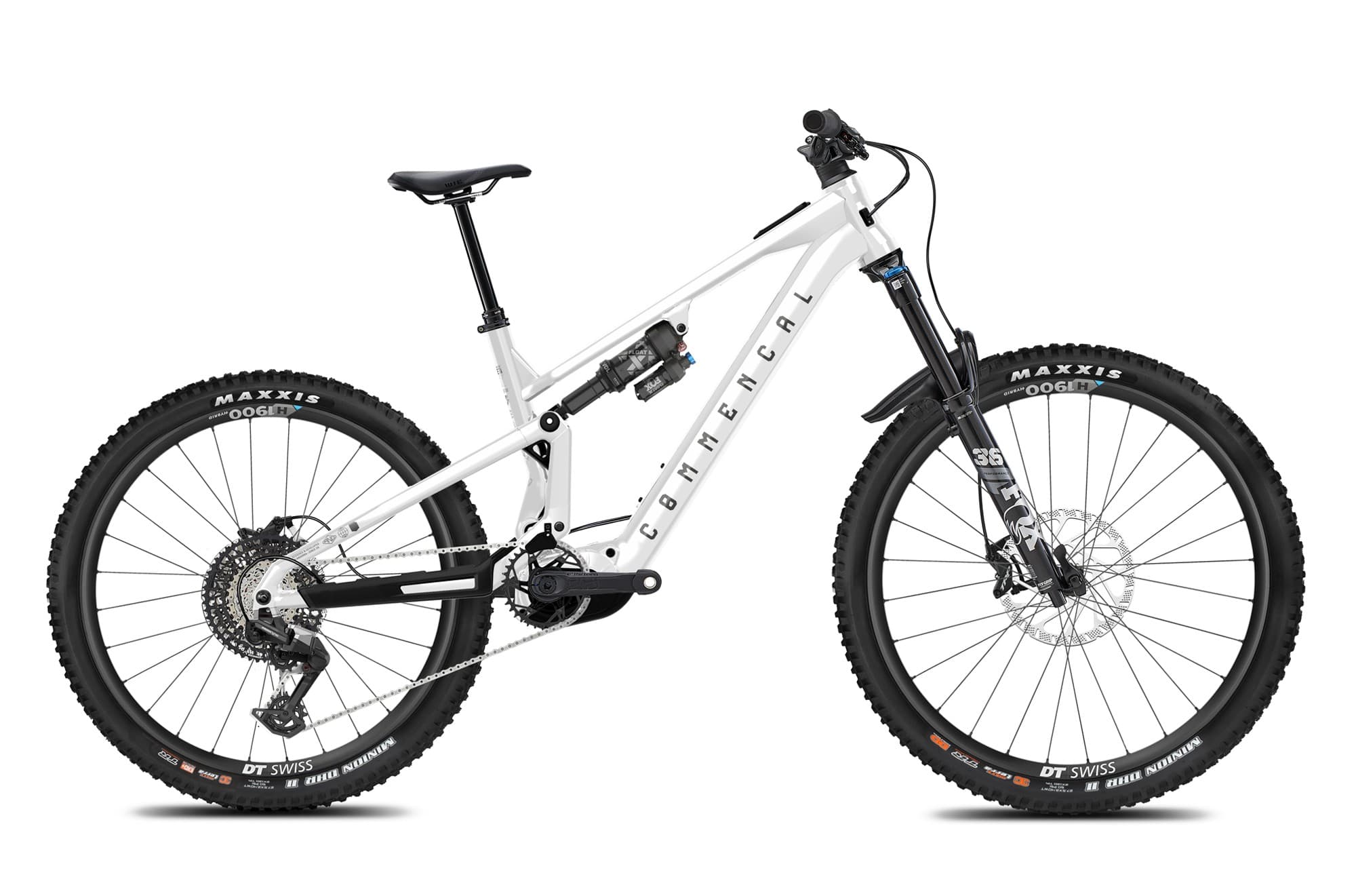 bicicleta eléctrica COMMENCAL META POWER SX AVINOX ESSENTIAL PURE WHITE 2027 - S