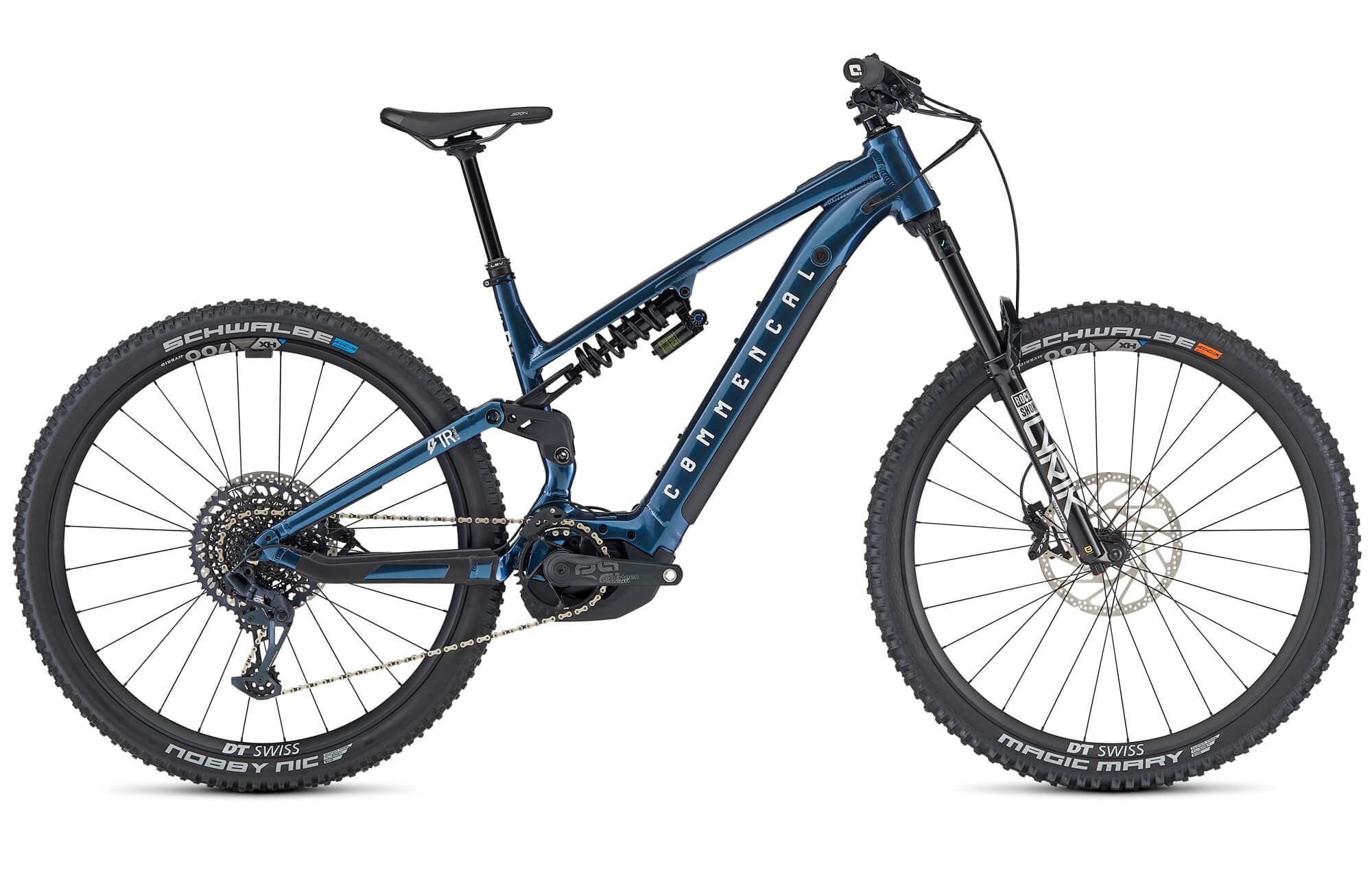 BICICLETA ELĂCTRICA COMMENCAL META POWER TR BOSCH RACE SPARKLY BLUE - L
