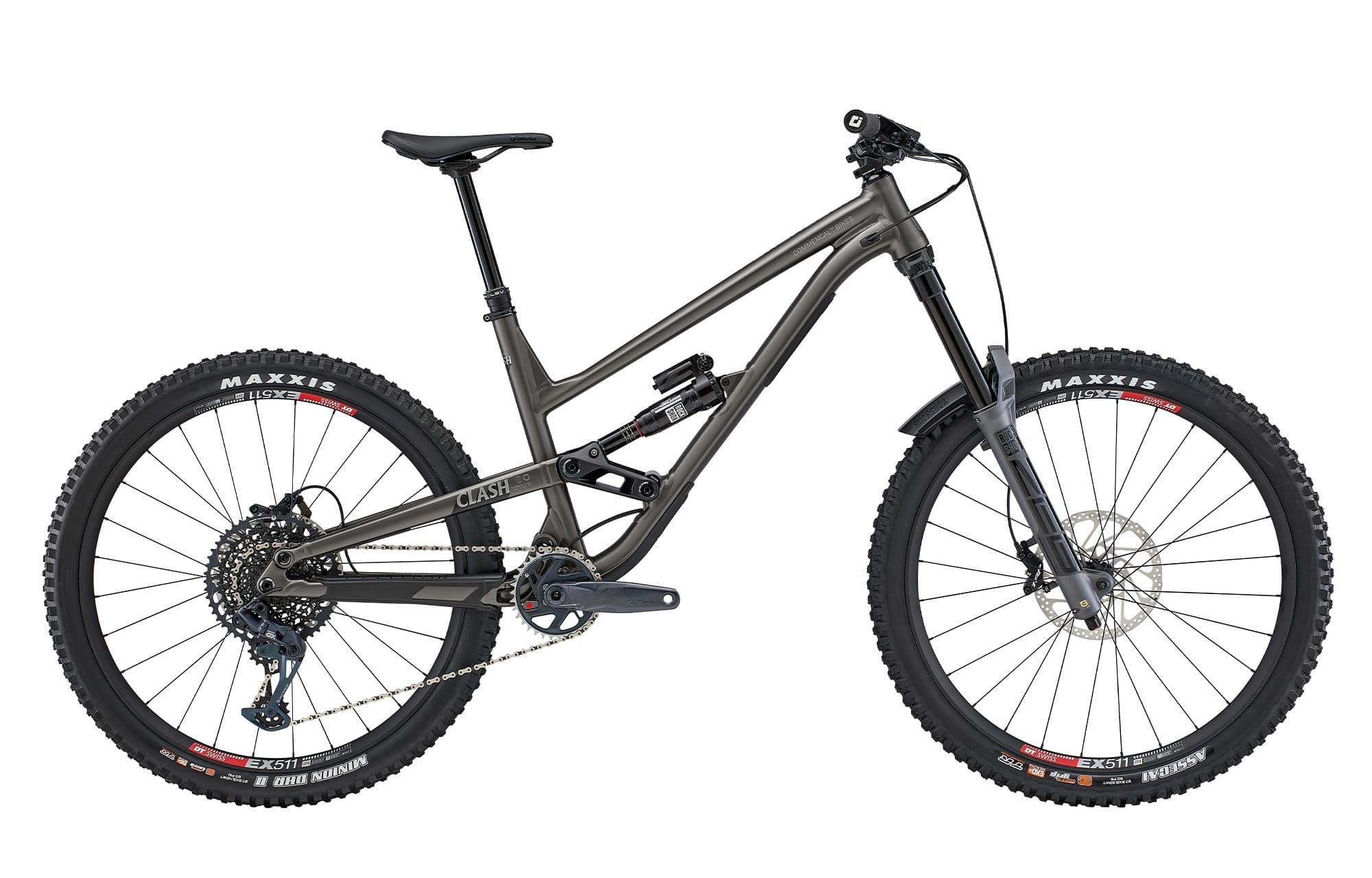 Bicicleta Enduro Commencal CLASH RACE DARK SLATE NEW ROCKSHOX - XL