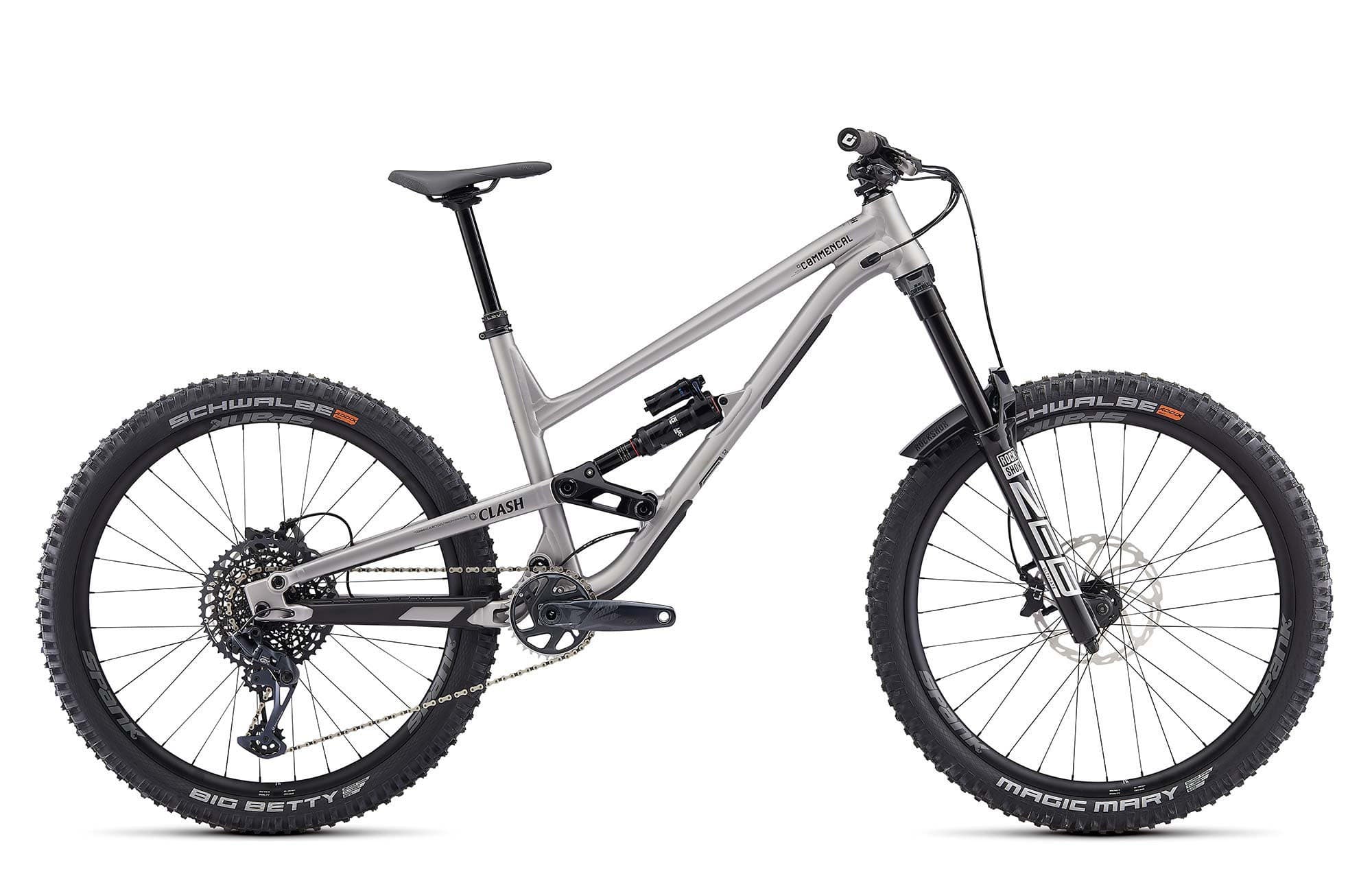Bicicleta Enduro Commencal CLASH RACE SILVER - Standard