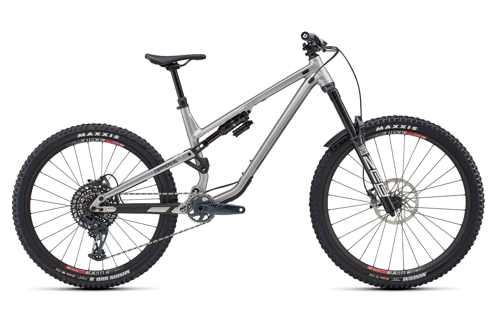 Bicicleta Mtb Doble Suspensión Commencal META SX V4 RACE SILVER - Standard