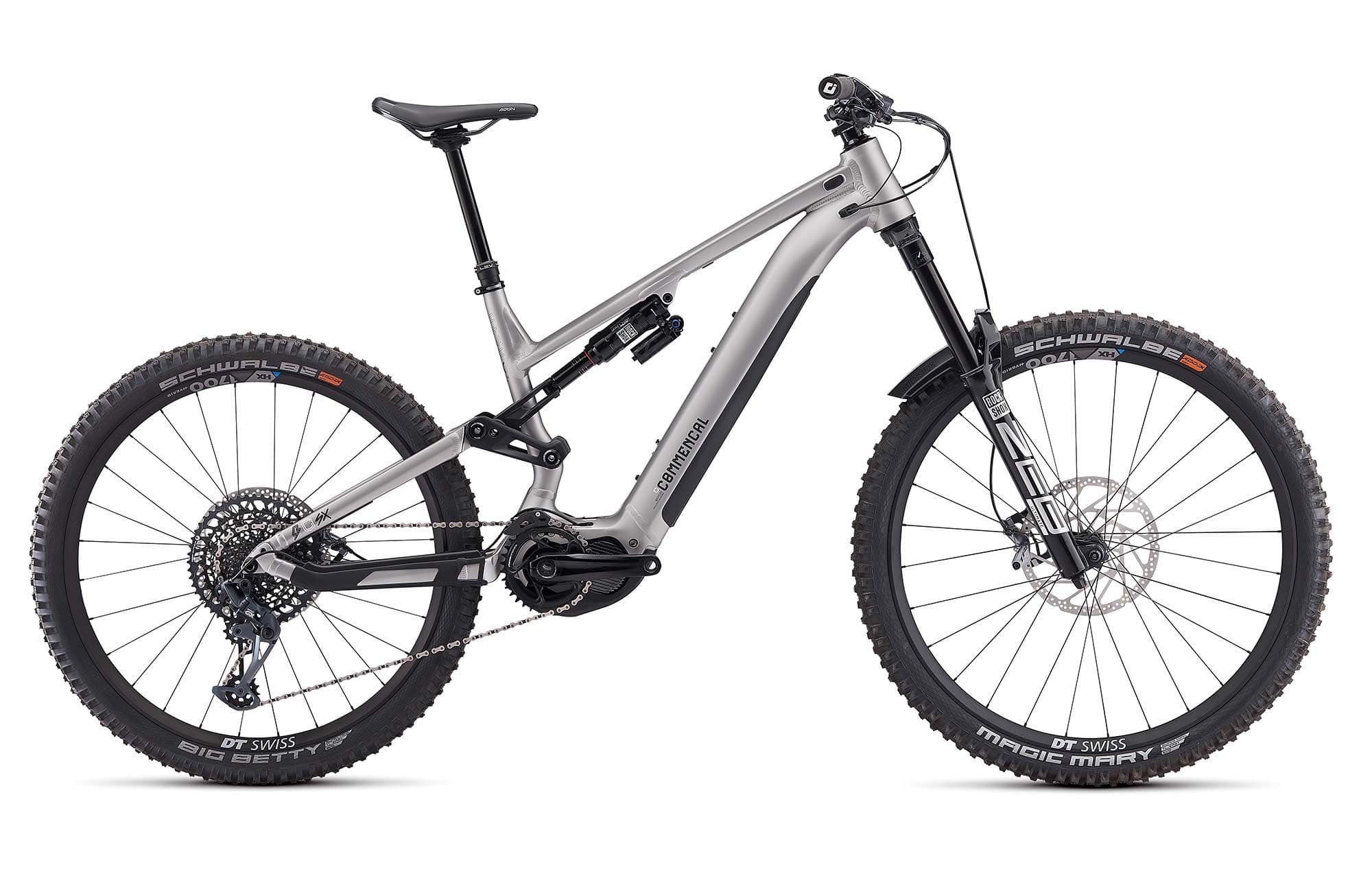 Commencal META POWER SX SHIMANO RACE SILVER Bicicleta Eléctrica - XL