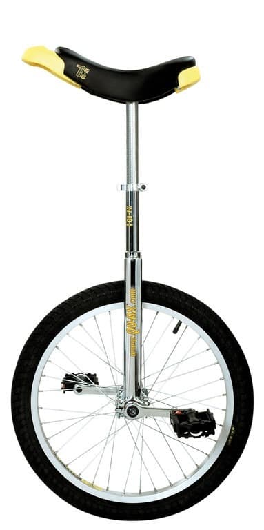 Monorrueda QU-AX 20" Luxus cromo 1002 con llantas de aluminio - XL