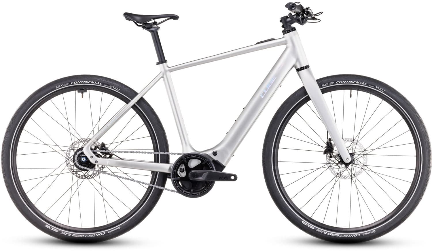 Cube Editor Hybrid SLX 400X sleekgrey´n´spectral - Grau , 50 cm