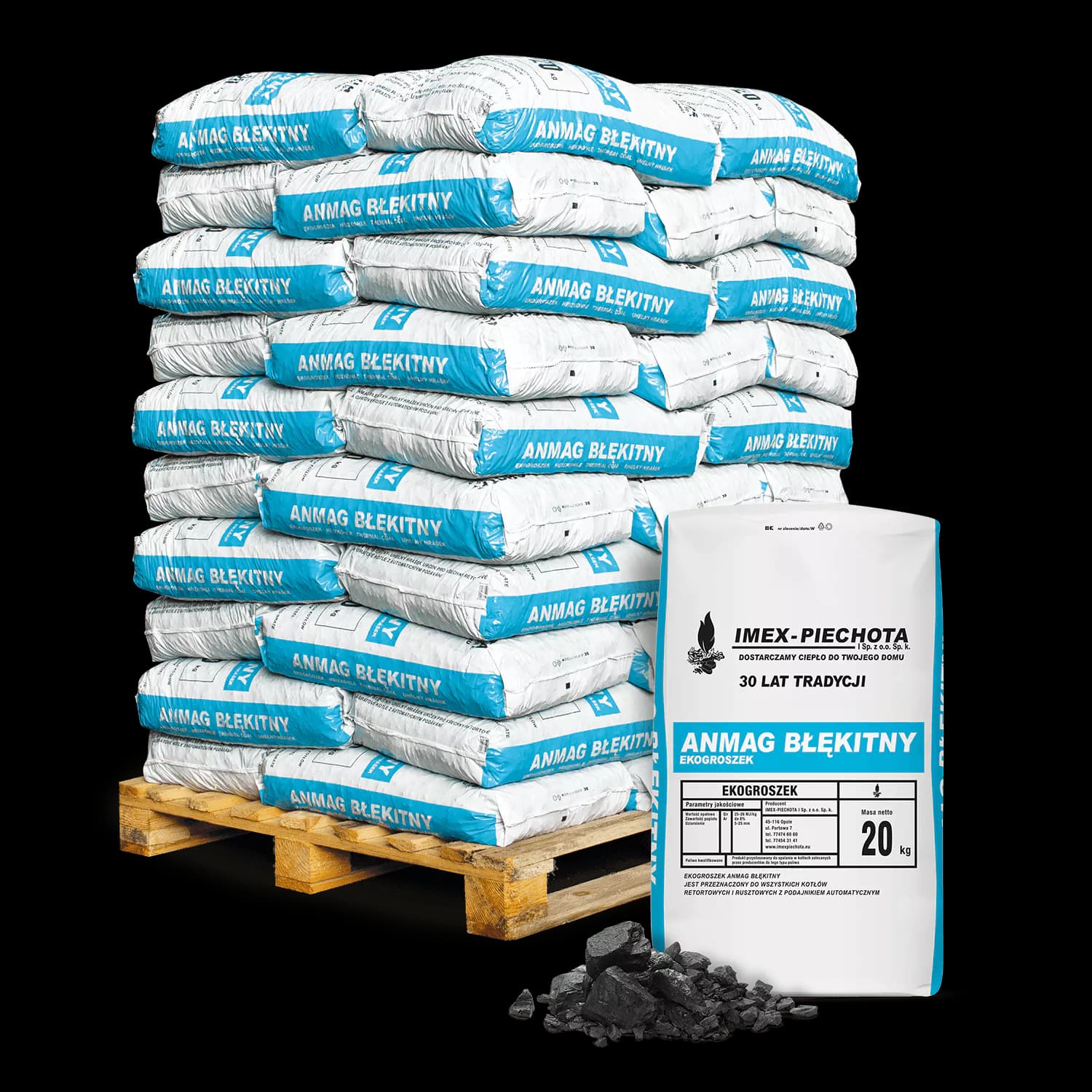 Steinkohle 5 - 25 mm 50 x 20 kg