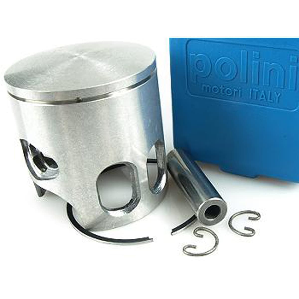 Polini - Piston 47.6mm Mbk Booster Yamaha Bw's - Polini Alu Axe 12mm