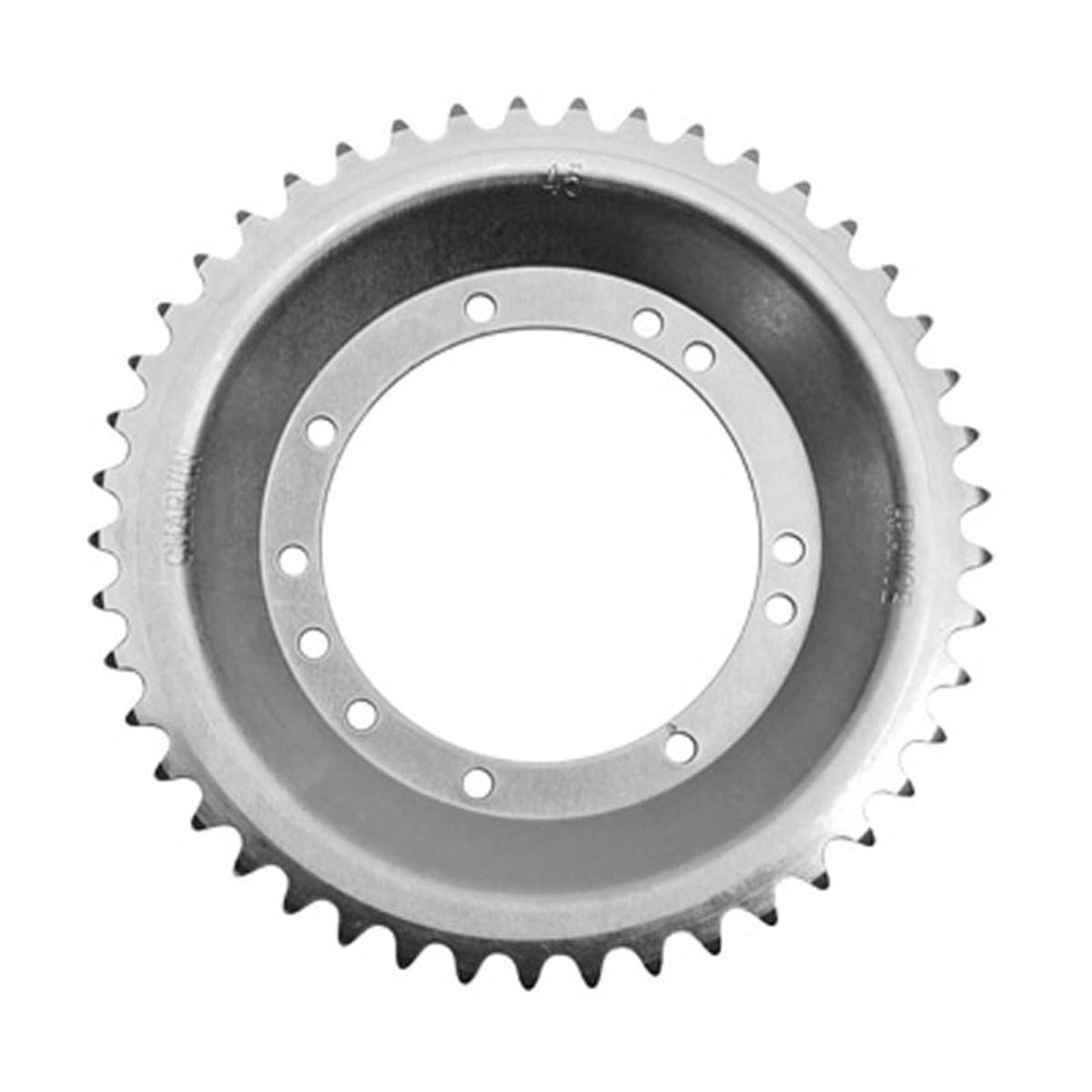 Charvin - Couronne Peugeot 103 Roue Leleu À Rayons - 45 Dents