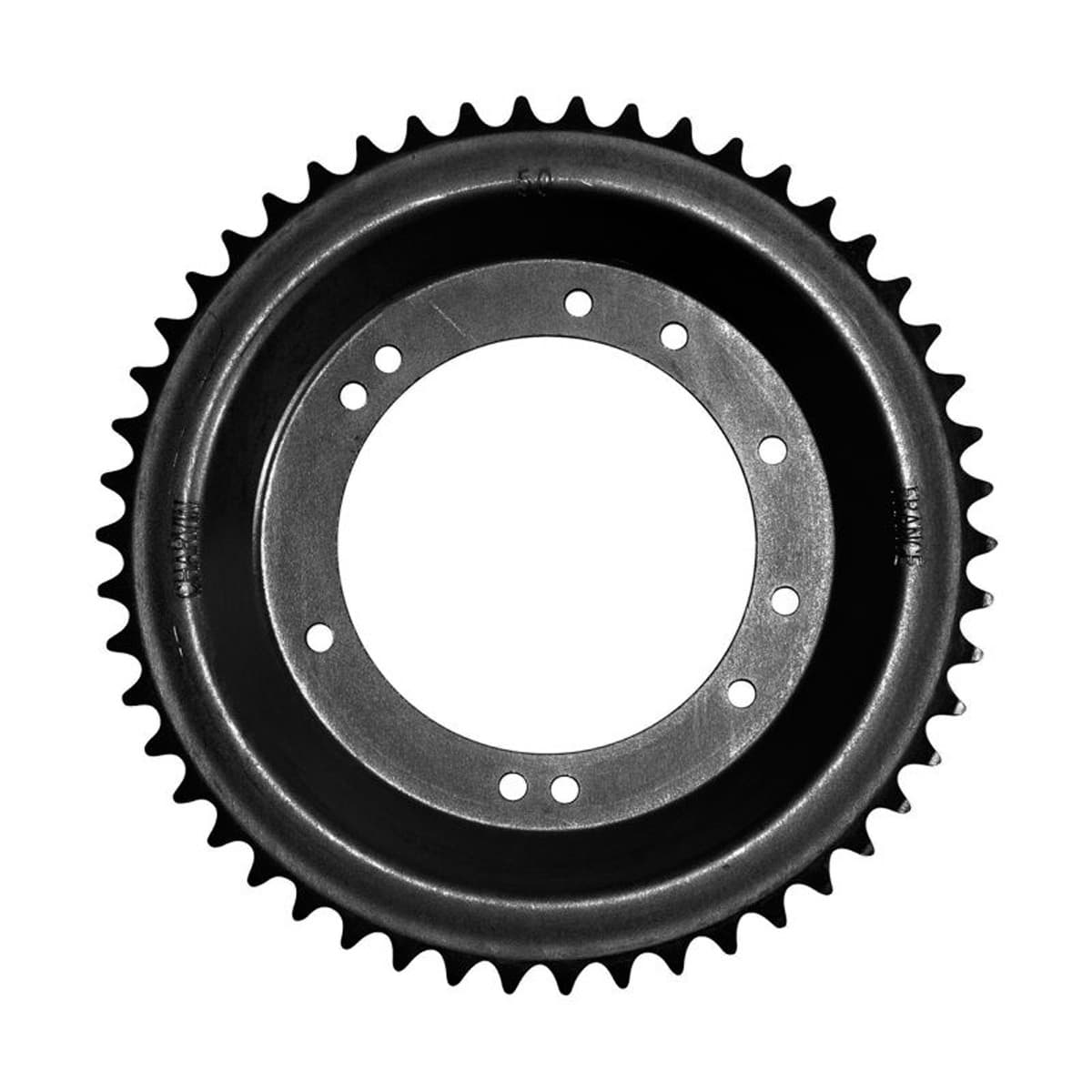 Charvin - Couronne Peugeot 103 Roue À Bâtons Alu Grimeca / Bernardi - 50 Dents Noir