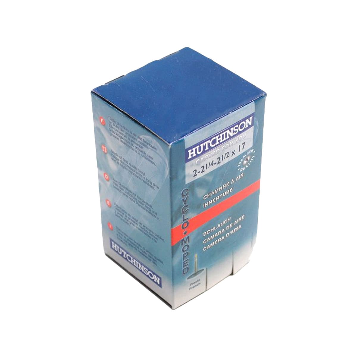 Hutchinson - Chambre Ă Air 17 Pouces 2x17 Ă 2 1/2x17 - Valve Presta Hutchinson