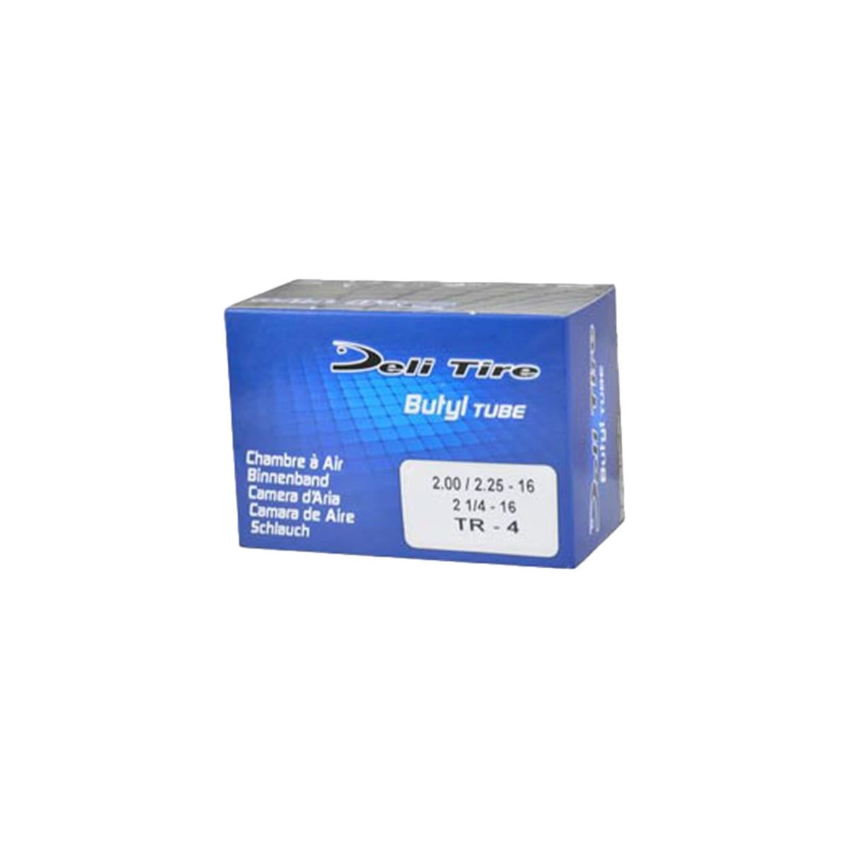 Deli Tire - Chambre À Air 16 Pouces 2x16 / 2 1/4x16 - Valve Droite Tr4 Deli