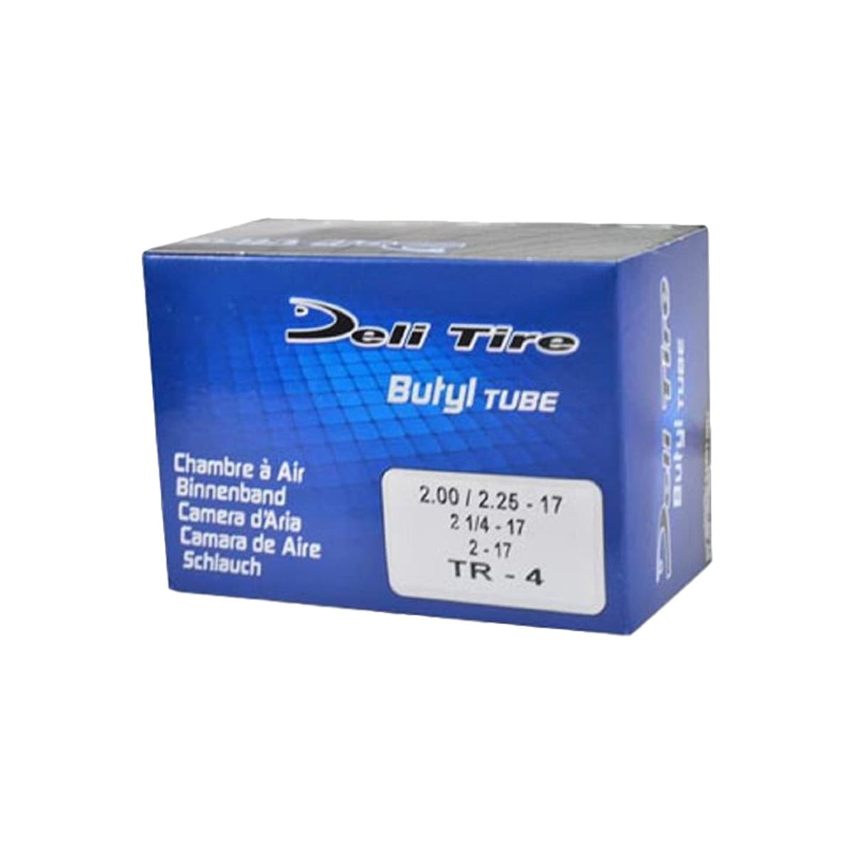 Deli Tire - Chambre À Air 17 Pouces 2x17 / 2 1/4x17 - Valve Droite Tr4 Deli