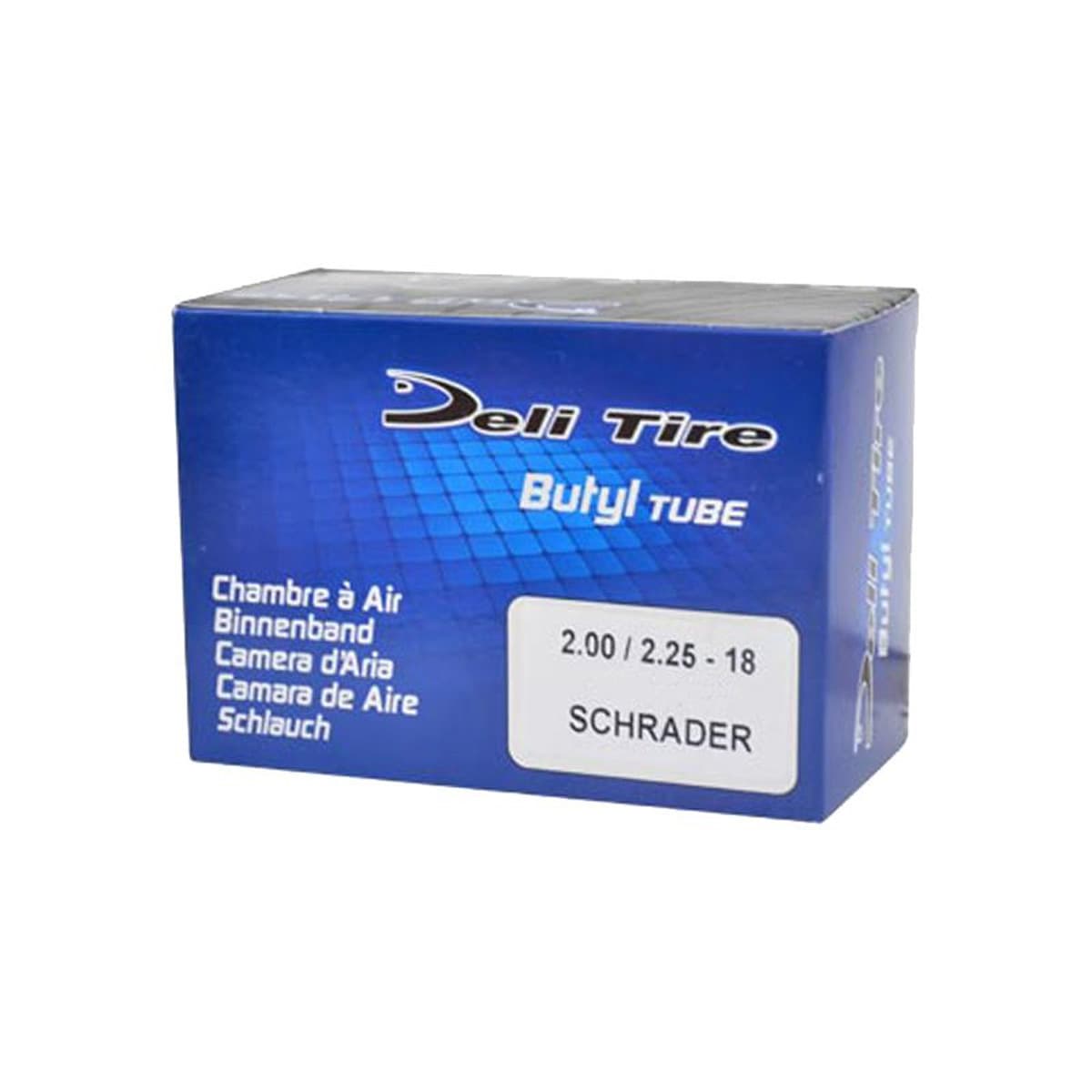Deli Tire - Chambre À Air 18 / 19 Pouces 2x18 / 2 1/4x18 / 2x19 - Valve Schrader Deli