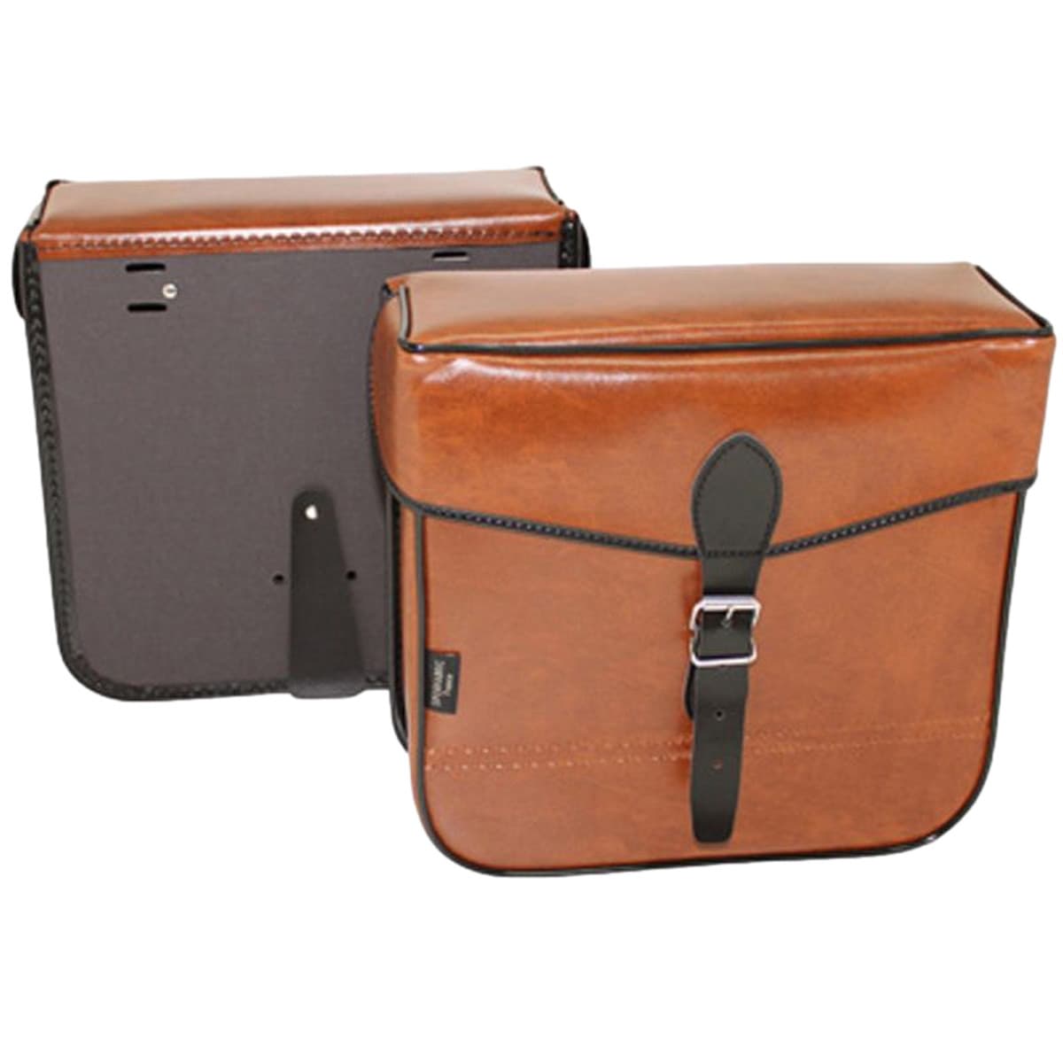 Sporfabric - Paire De Sacoches - Sporfabric S14 À Courroies Marron