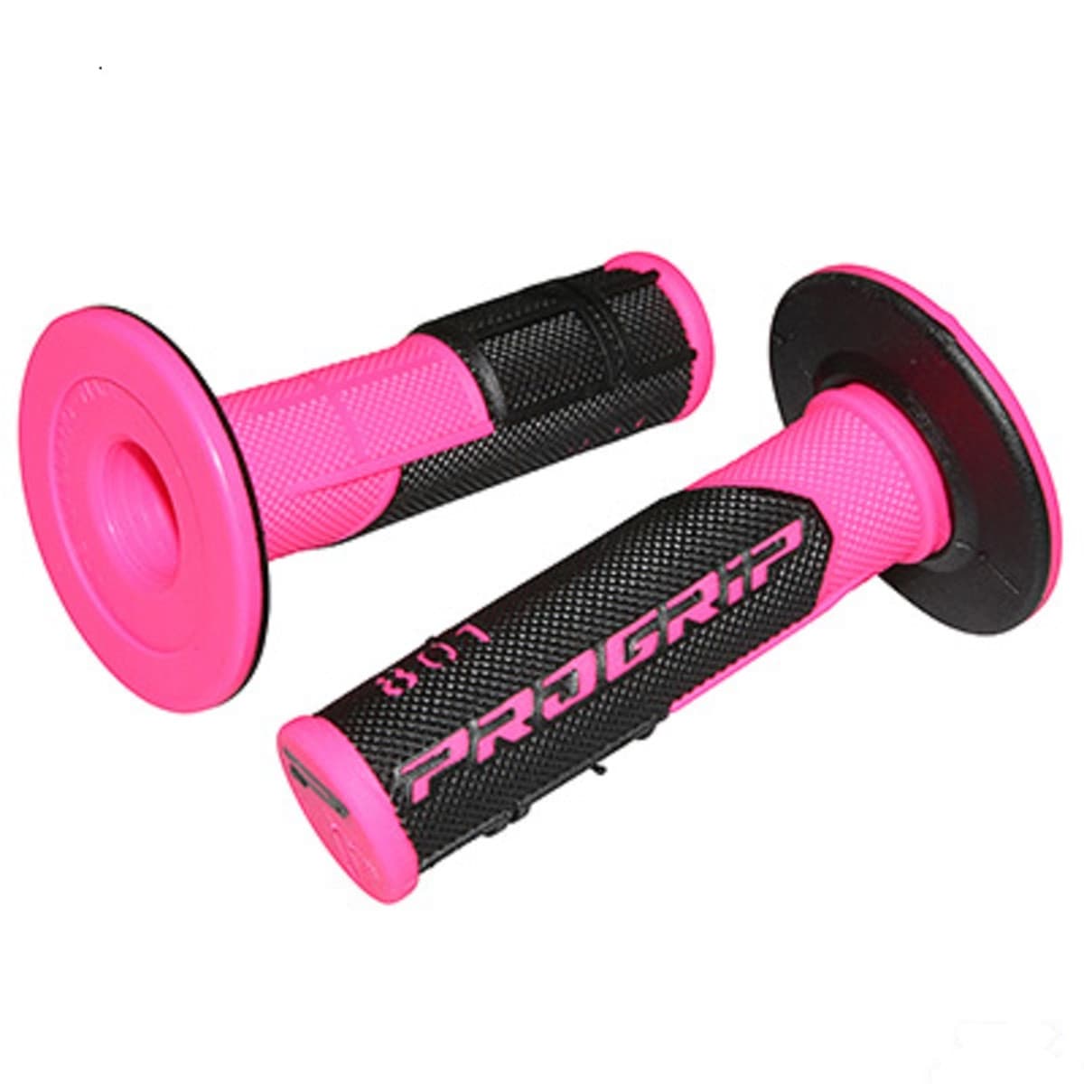 Progrip - Poignées De Guidon - Progrip 801 Off Road Noir / Fuchsia Fluo