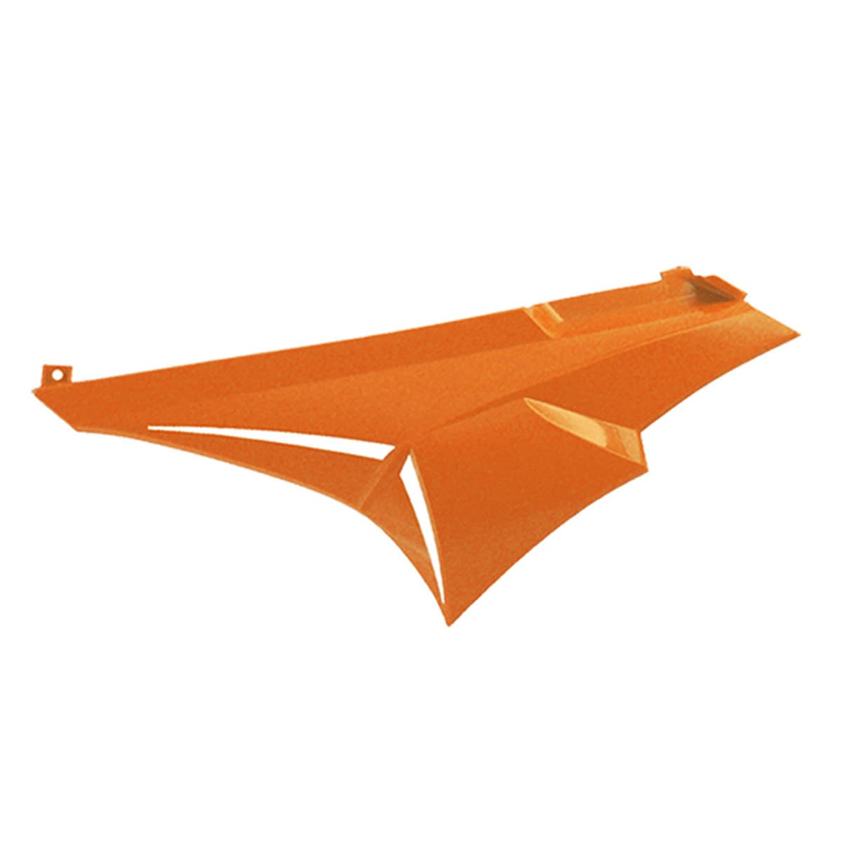 Tnt - Carénage / Coque Arrière Gauche Derbi Senda Avant 2011 - Tnt Orange