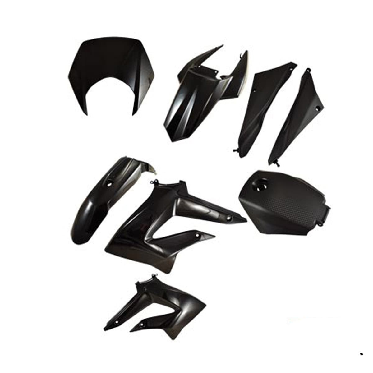 Tun'r - Kit Carénages Derbi Senda Drd Extreme Racing À Partir De 2010 - Tun'r Noir