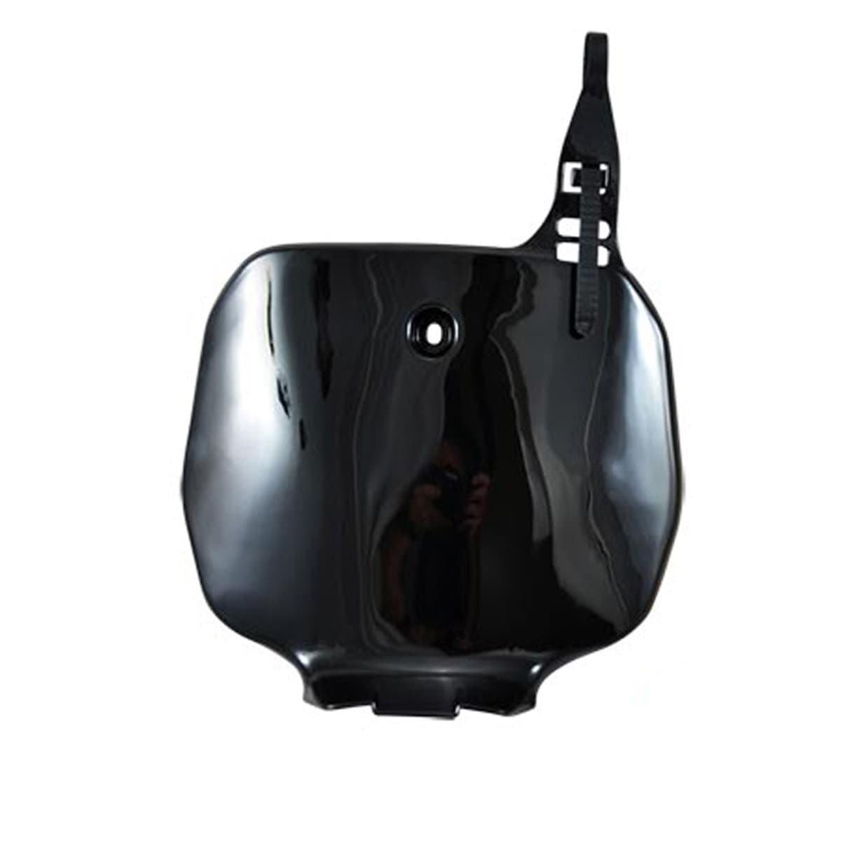 Tun'r - Tête De Fourche / Plaque Frontale Numéro - Type Yz Noir