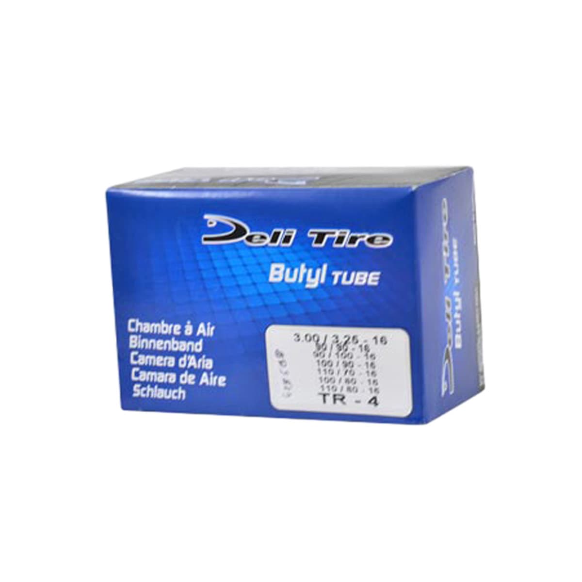 Deli Tire - Chambre À Air 16 Pouces 3.00x16 À 3.25x16 - Valve Droite Tr4 Deli