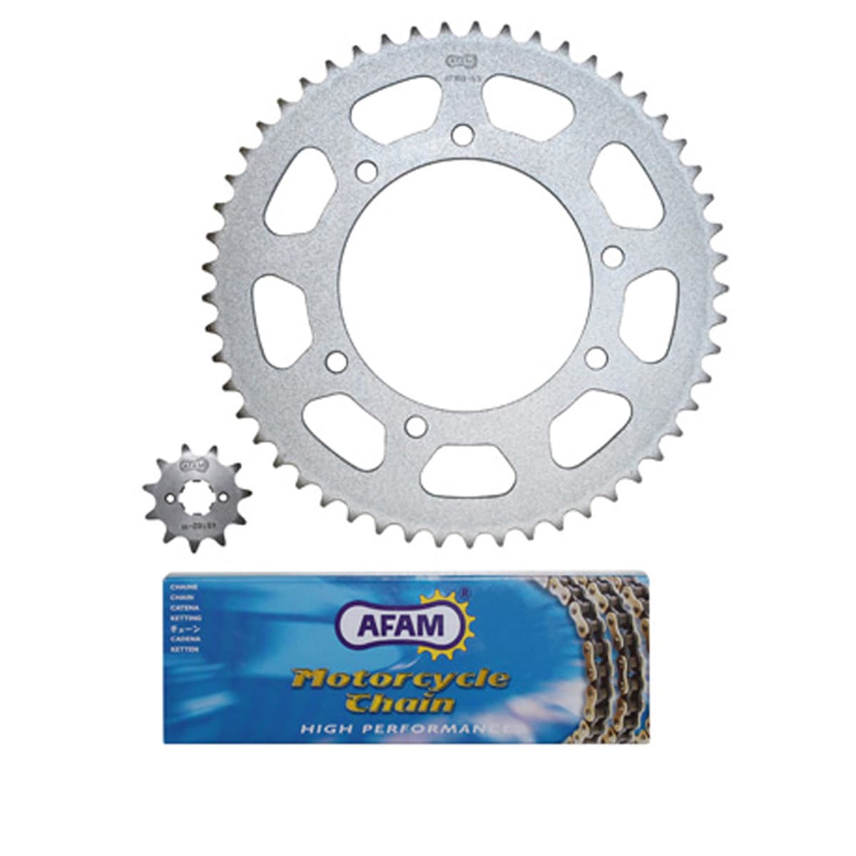 Afam - Kit Chaîne Aprilia Rx Sx 2006 À 2011 - 11 X 53 420 / 105mm 6t Afam