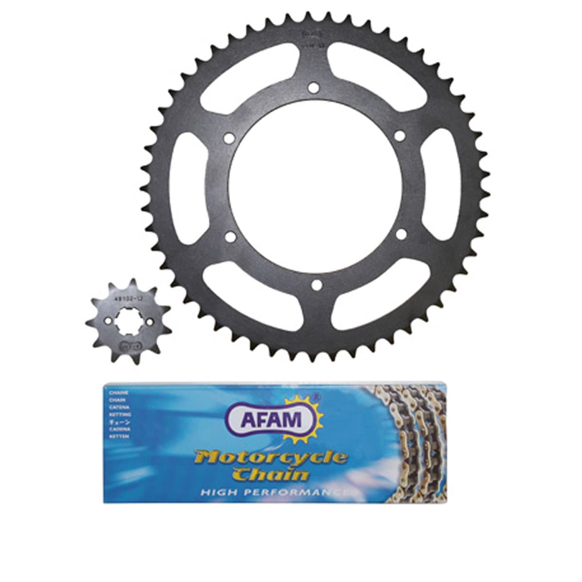 Afam - Kit Chaîne Aprilia Rs Rs4 / Derbi Gpr / Racing À Partir De 2006 - 11 X 53 420 / 108mm 6t Afam