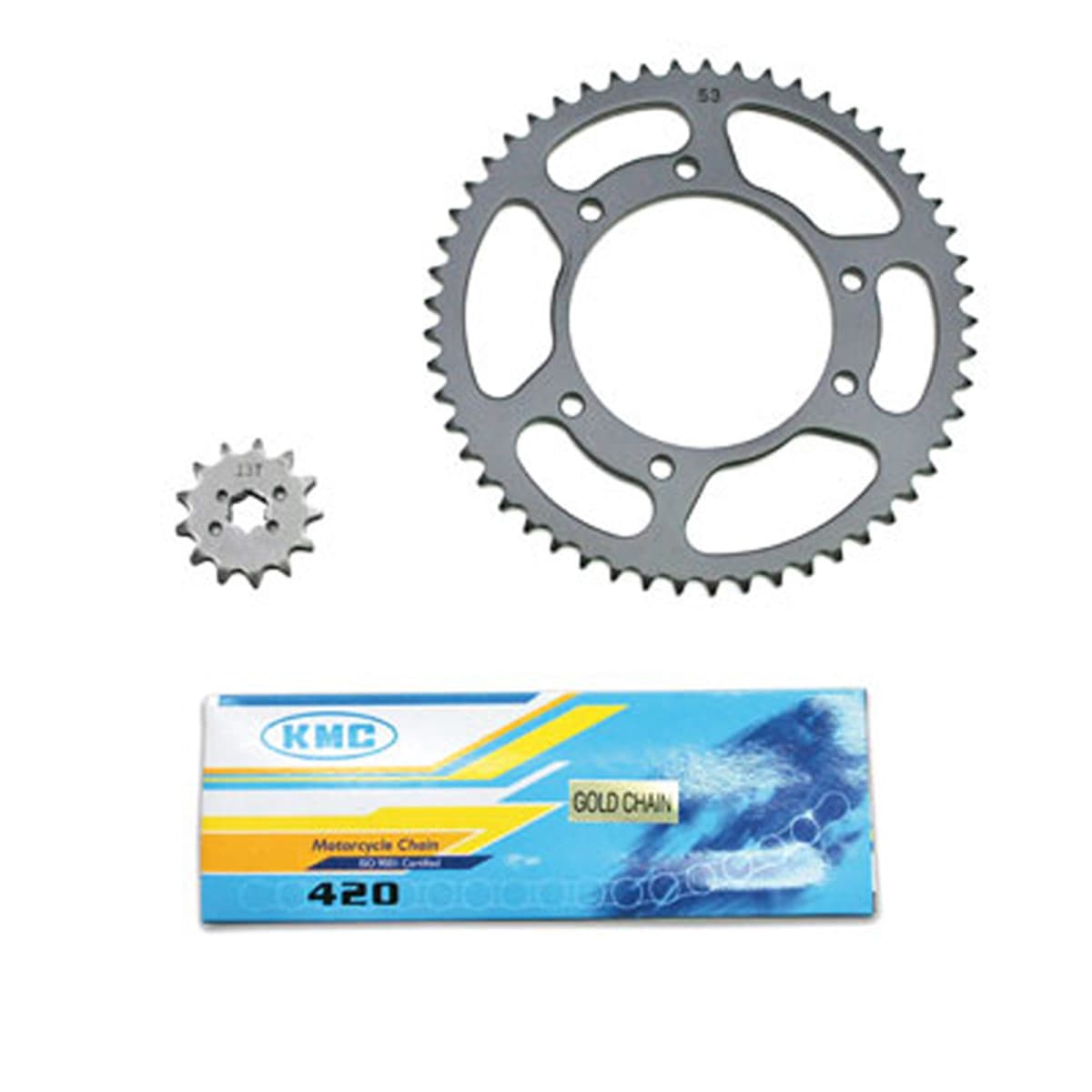 Kmc - Kit Chaîne Derbi Senda De 2000 À 2001- 13 X 53 420 / 105mm Kmc