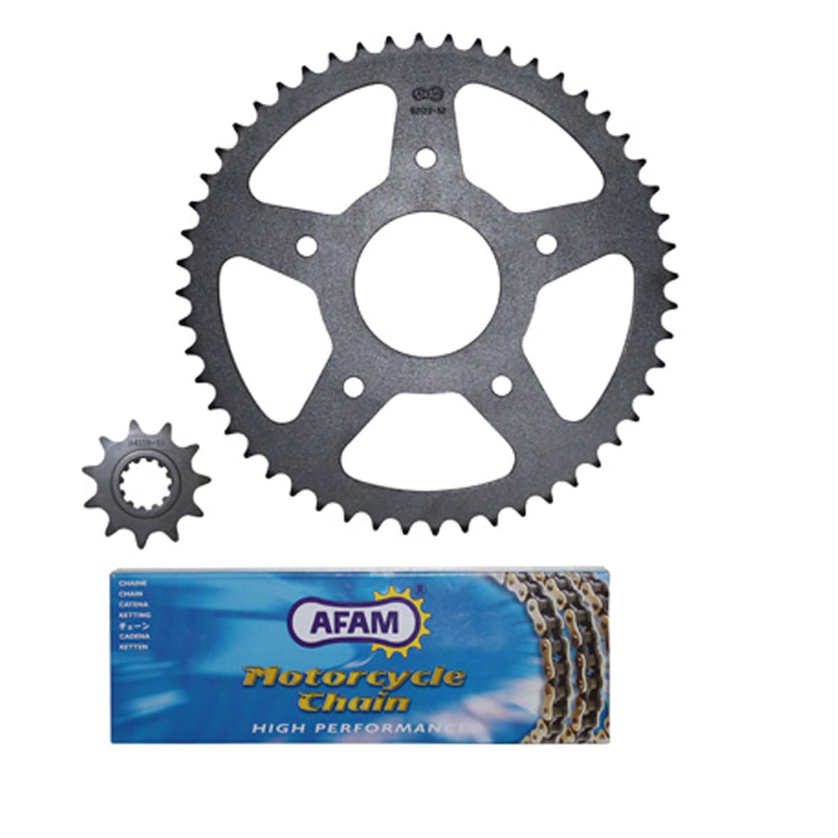 Afam - Kit Chaîne Peugeot Xps Street 2006 À 2008 - 11 X 52 420 Afam