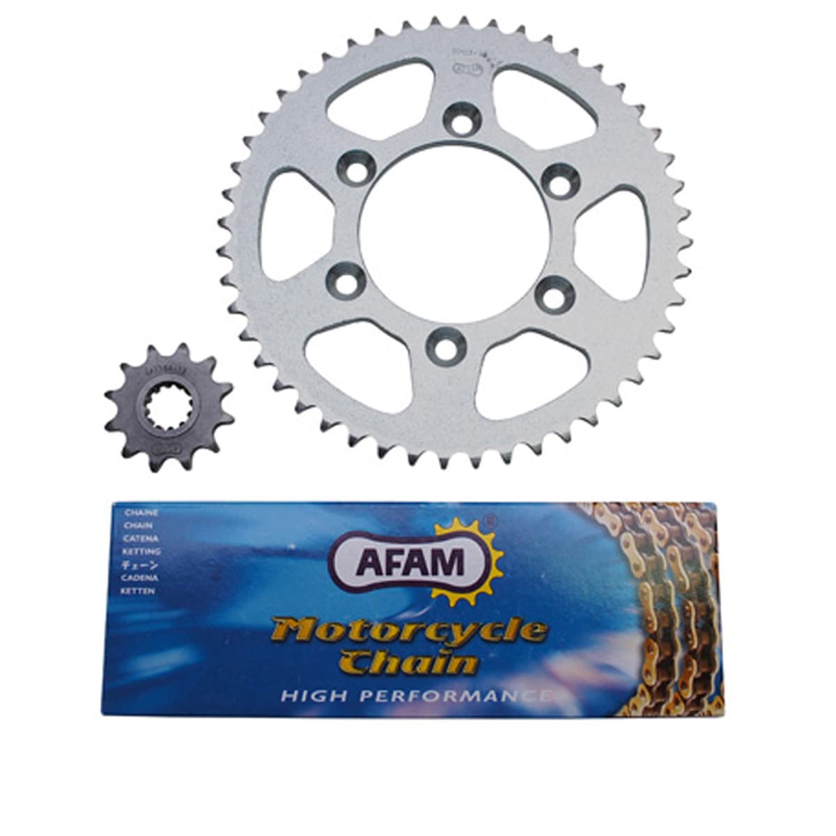Afam - Kit Chaîne Rieju Spike 1999 À 2002 - 12 X 48 420 Afam