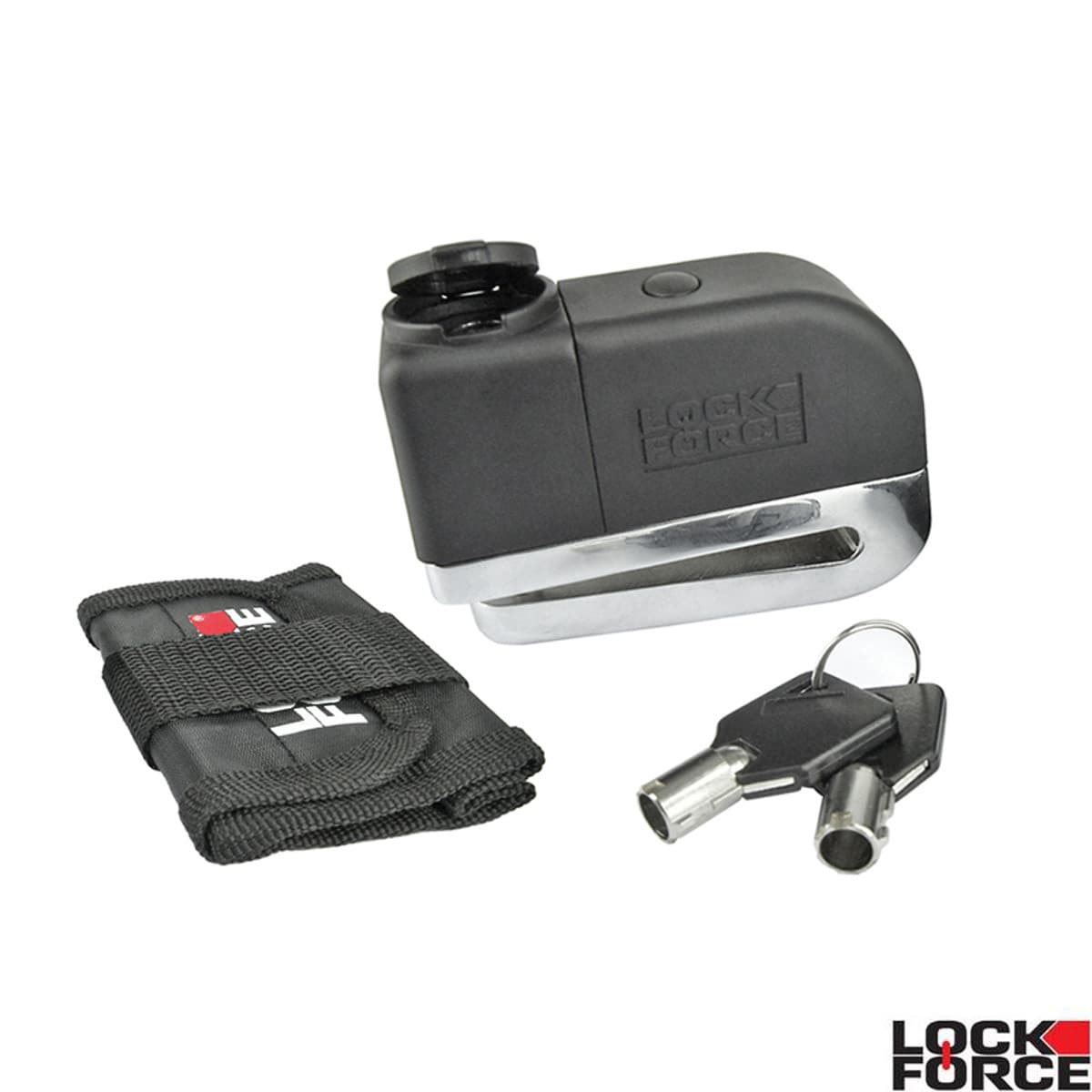 Lockforce - Antivol Bloque Disque + Alarme - Lockforce Pin 7mm