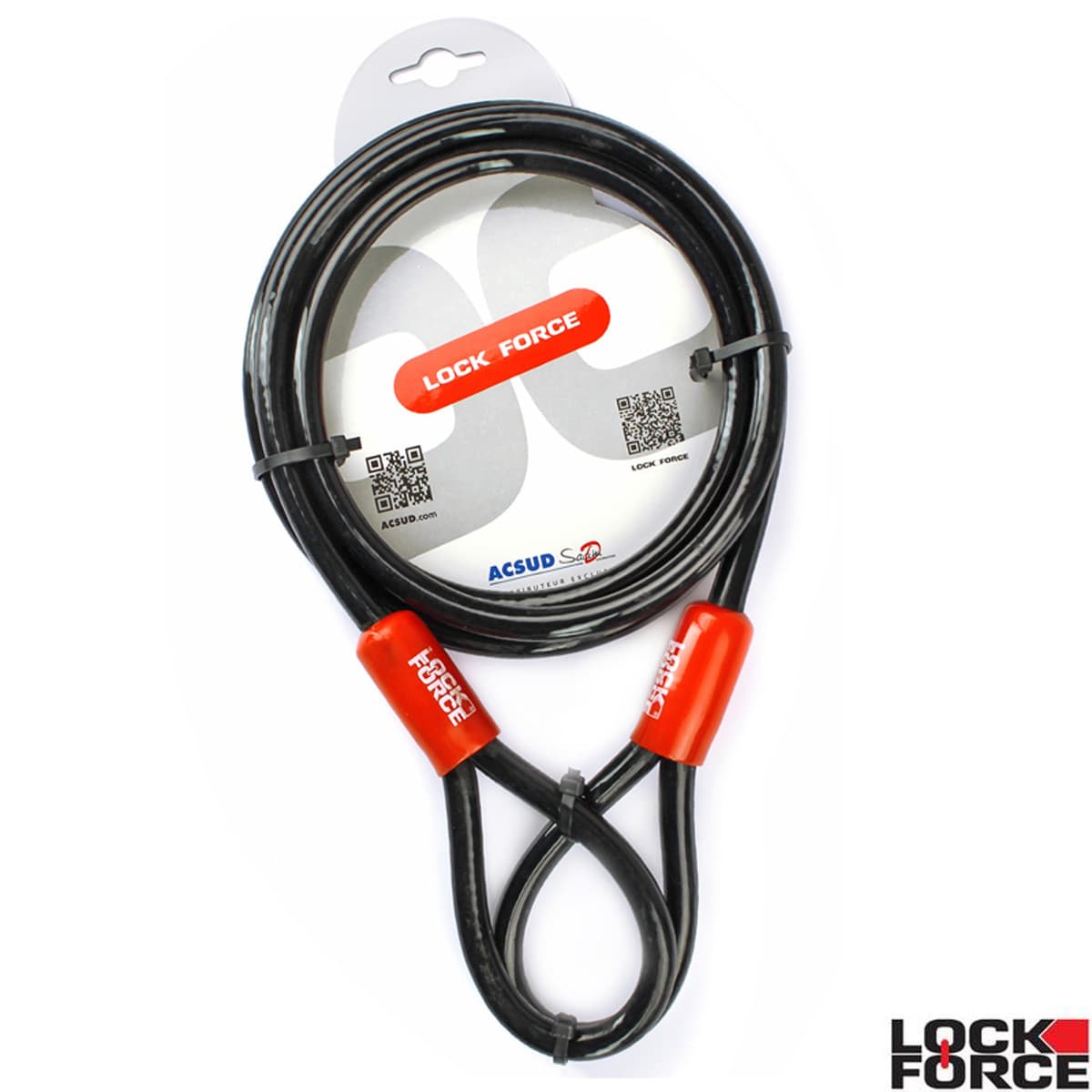 Lockforce - Câble Antivol De Sécurité Steelcable 2m - Lockforce