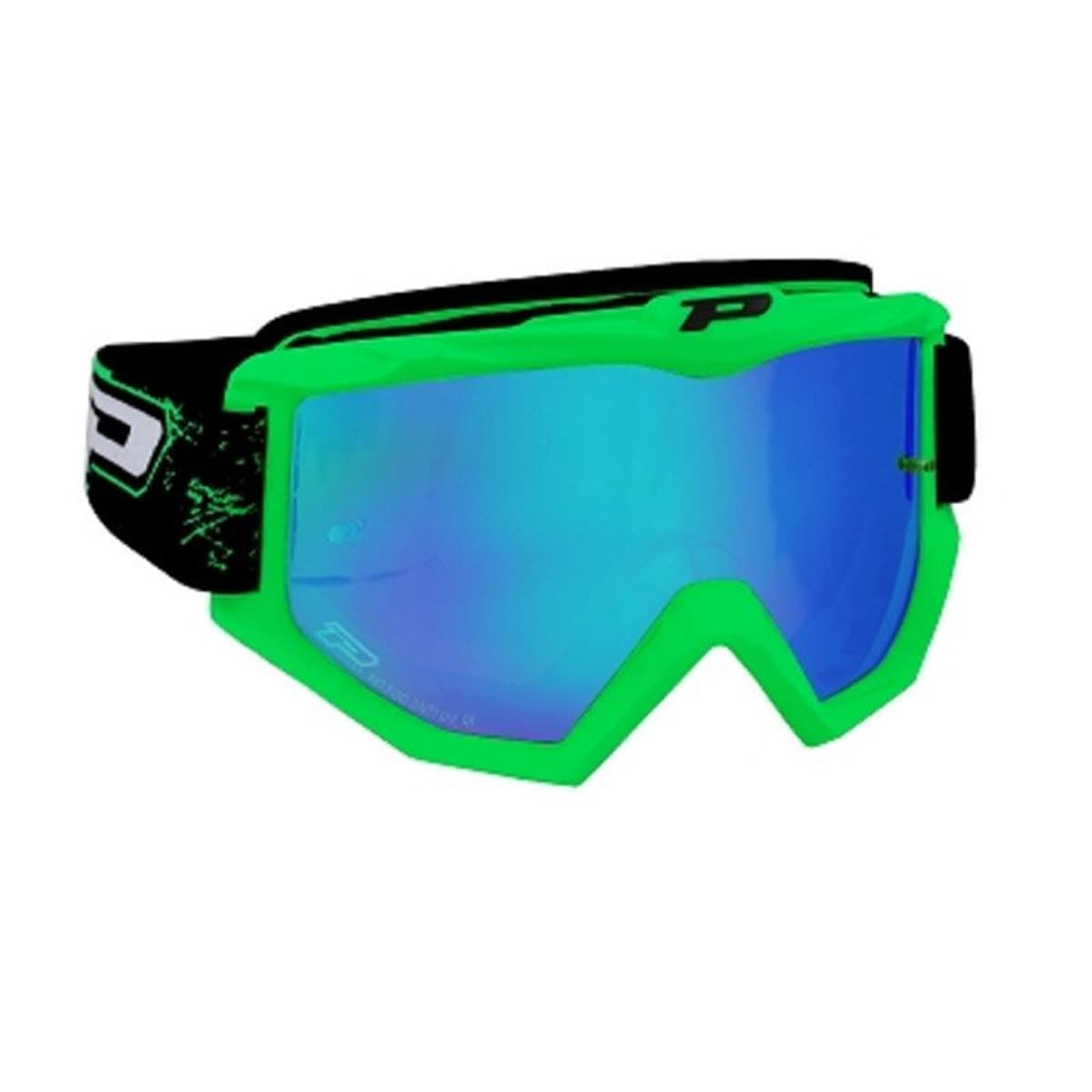 Progrip - Masque / Lunettes Cross - Progrip 3204 Vert Fluo