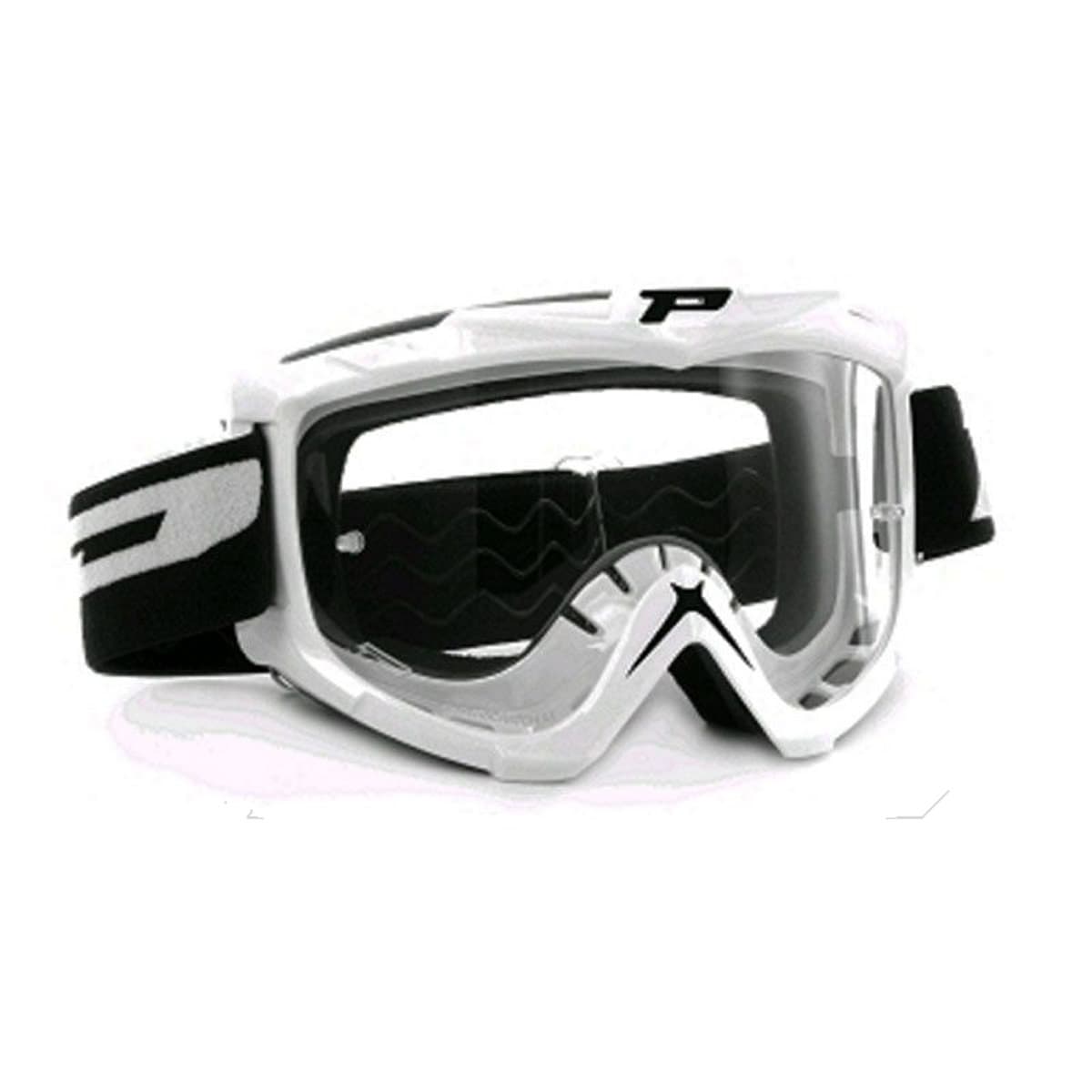 Progrip - Masque / Lunettes Cross - Progrip Naswa 3301 Blanc
