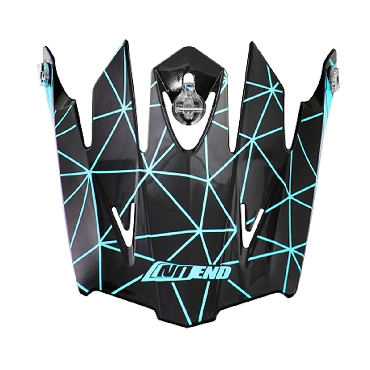 Noend - Visière Casque Cross - Noend Sc15 Origami Light Blue