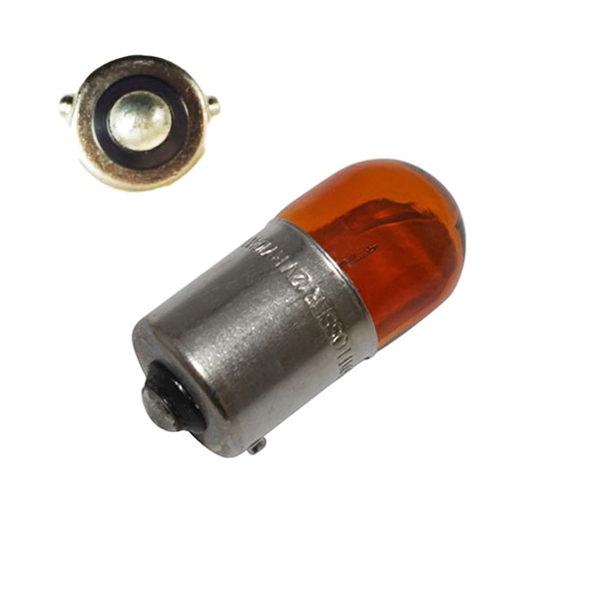 Flösser - Ampoule 12v 10w Bau15s Ry10w - Orange Ergots Décalés Flosser