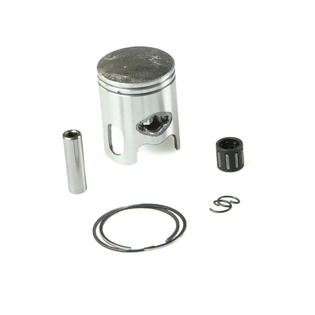 Fdm - Piston 40mm Mbk Booster Nitro Yamaha Bw's Aerox - Calotte Plate Avec Cage 50cc