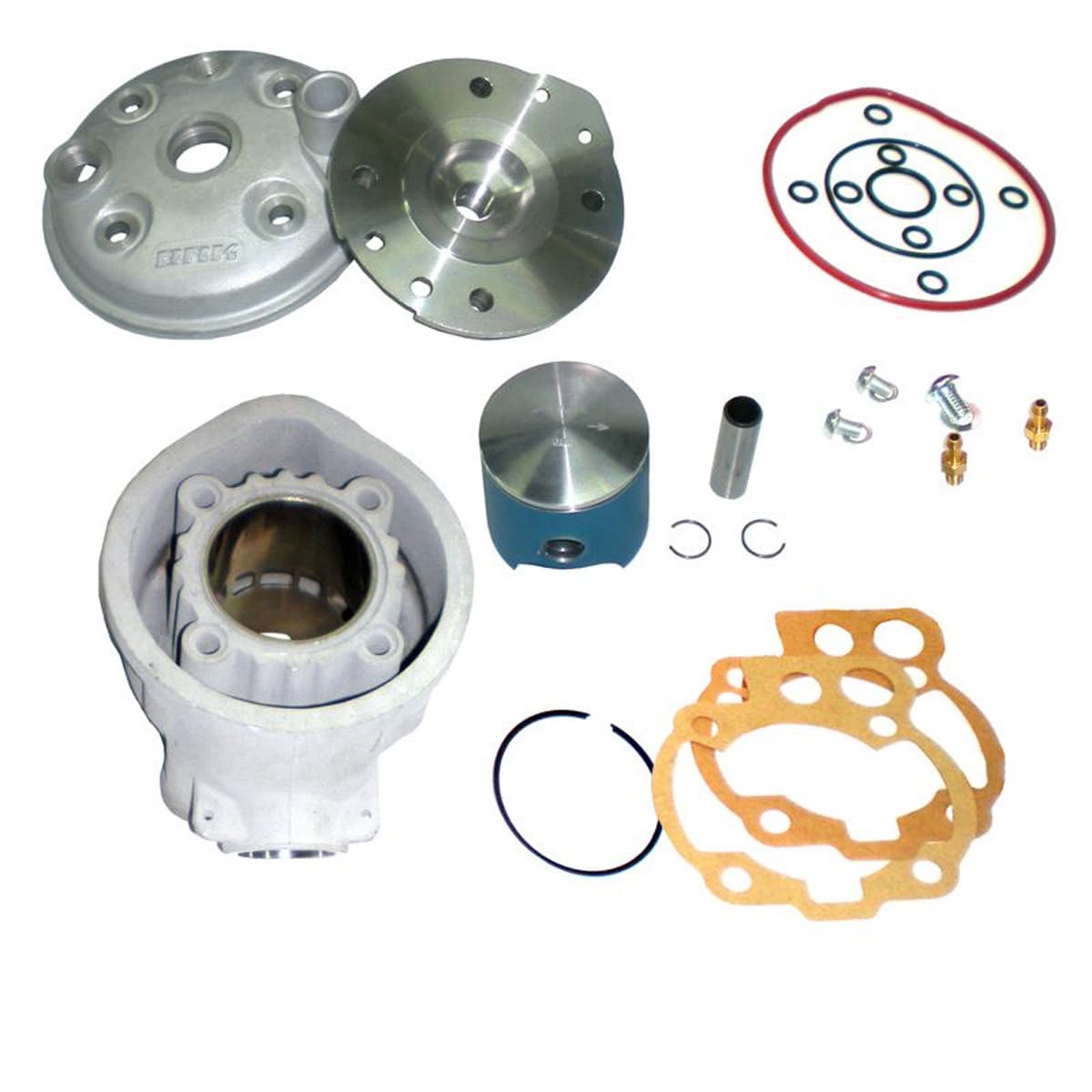 Brk - Kit Cylindre 85cc Am6 - Brk Racing Carrera Alu 50mm Course 43mm