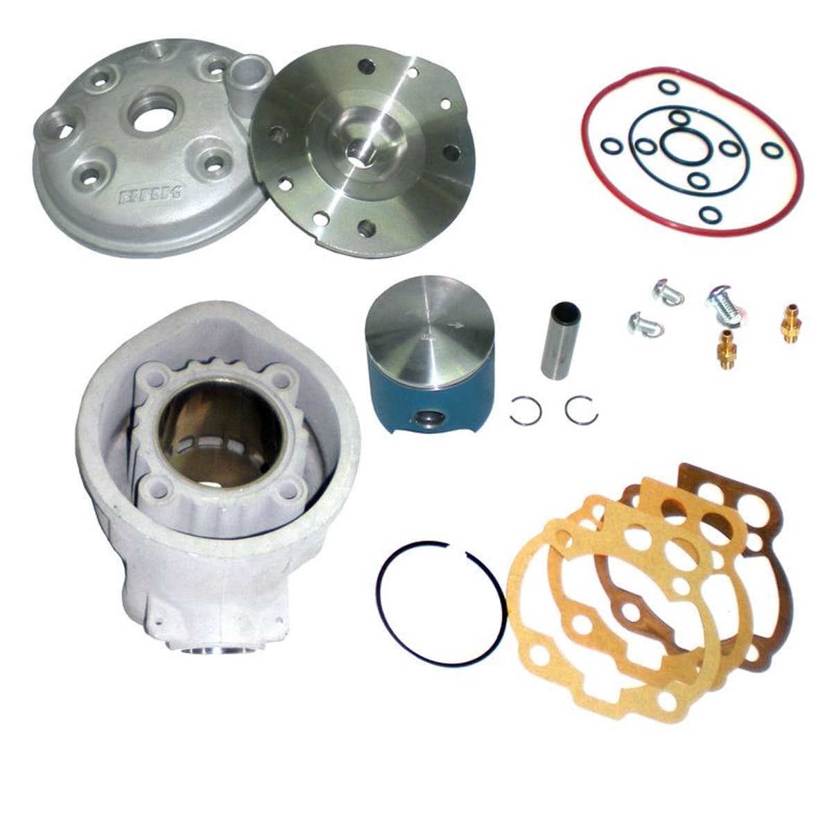 Brk - Kit Cylindre 88cc Am6 - Brk Racing Carrera Alu 50mm Course 45mm