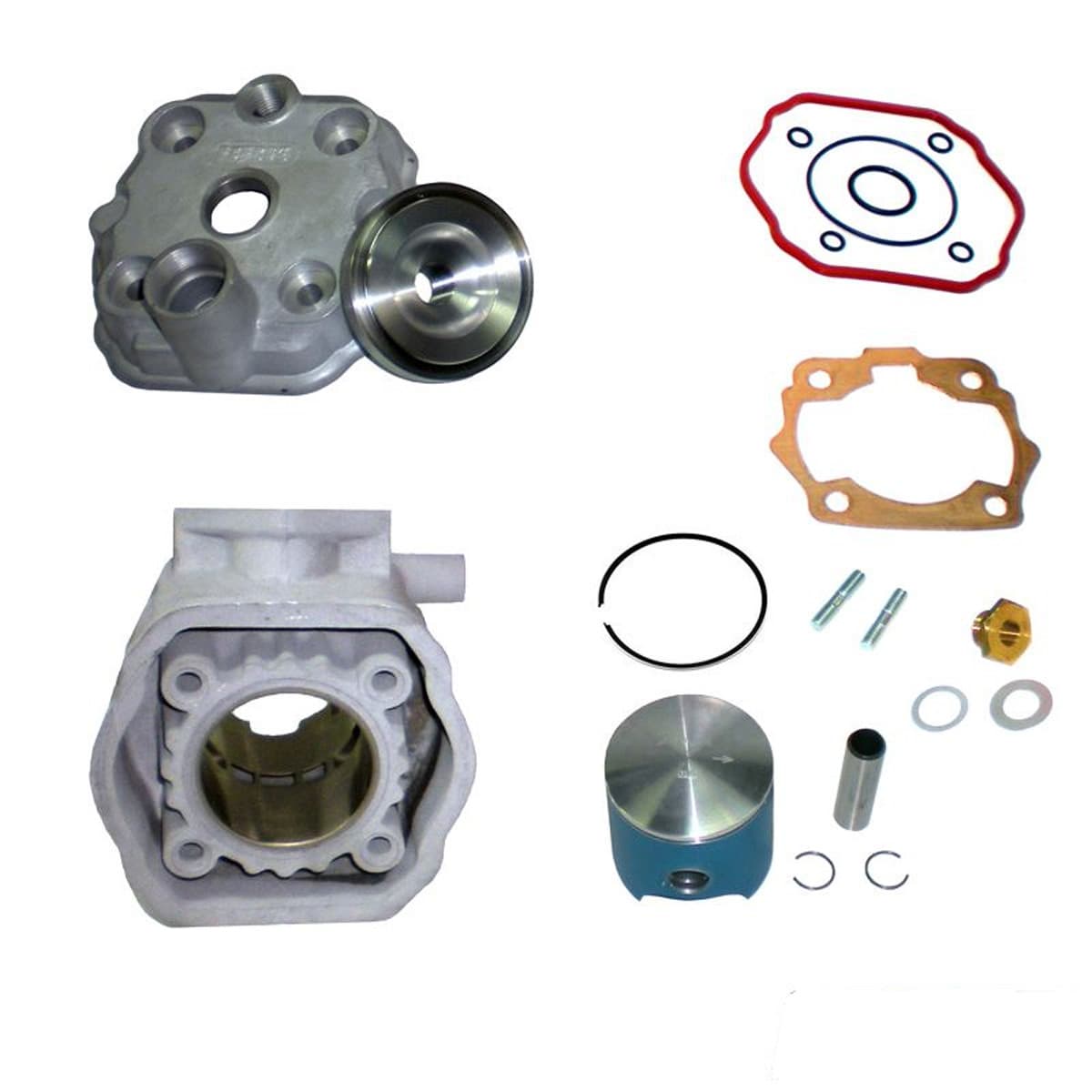 Brk - Kit Cylindre 88cc Derbi E2 - Brk Racing Carrera 45 Alu 50mm Bielle 90mm