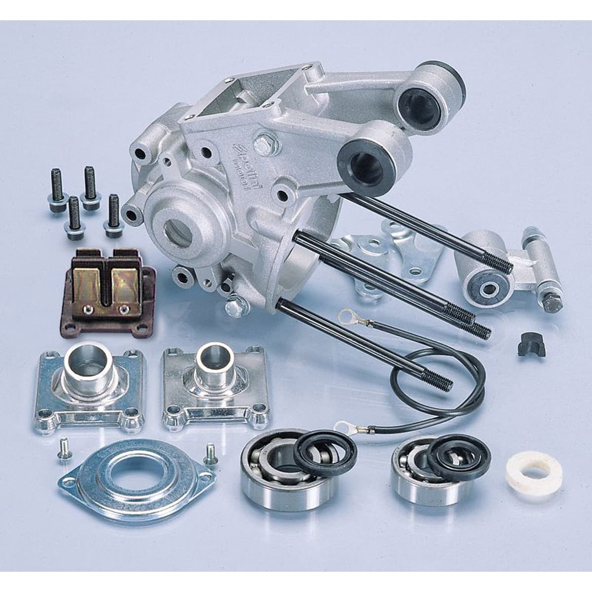 Polini - Carter Moteur Peugeot 103 Rcx Spx - Polini Avec Support Moteur Intégré