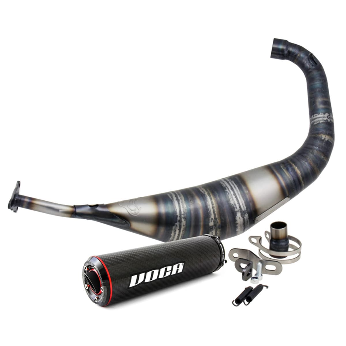 Voca Racing - Pot Passage Bas Am6 Hm Cre Derapage 70 / 80cc - Racing Carbon Voca Racing