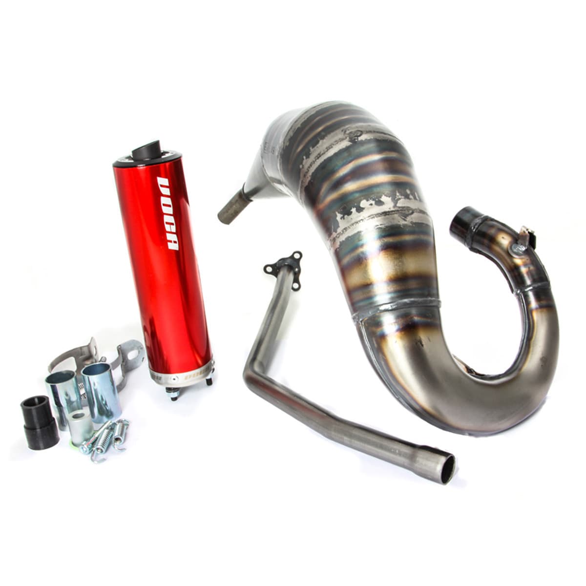 Voca Racing - Pot Passage Haut Droit Rieju Mrt 50 / 70cc - Rookie Rouge Voca Cross