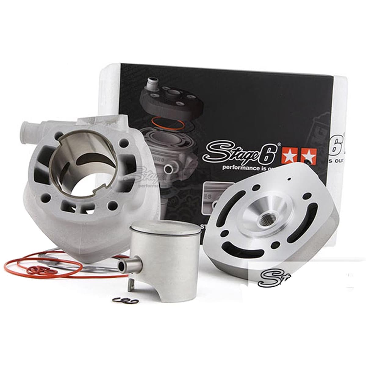 Stage6 - Kit Cylindre 70cc Mbk Nitro Yamaha Aerox - Stage6 Sport Pro Mkii Alu 47.6mm Axe 10mm