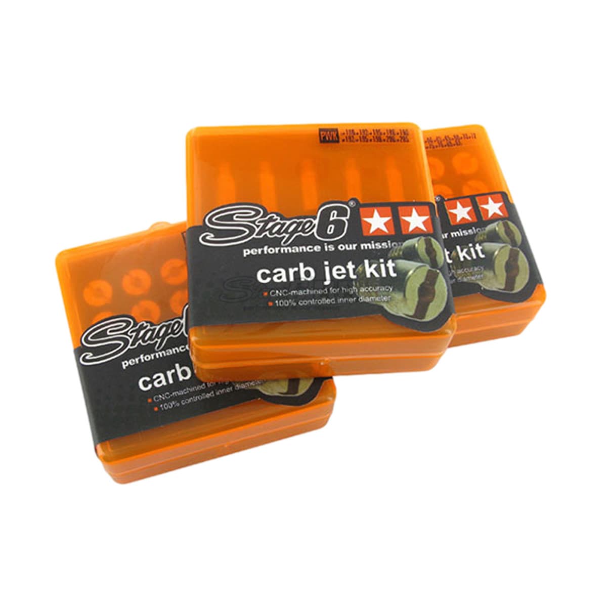 Stage6 - Gicleur Principal Cp Keihin Oko Pwk 125 À 148 - Coffret De 10 Stage6