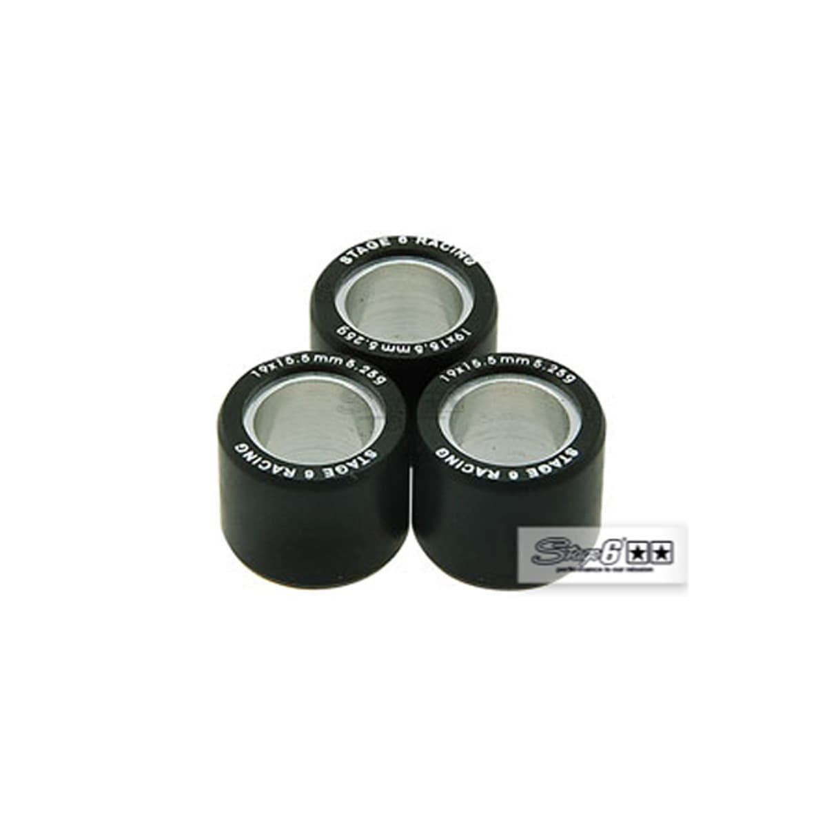 Stage6 - Jeu De 3 Galets - Stage6 17 X 12mm - De 3.00gr À 11.00gr 8.50