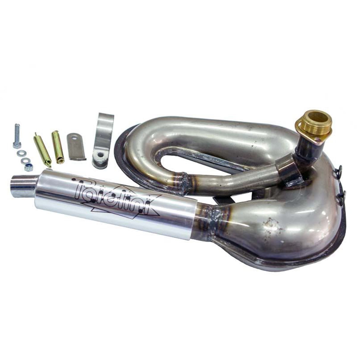 Kundo - Pot Peugeot 103 Sp Mvl - Paiolini Serpentin Verni Fixation À Écrou