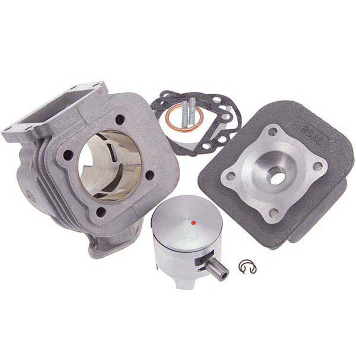 Airsal - Kit Cylindre 70cc Mbk Booster Yamaha Bw's - Airsal T6 Racing Alu 47.6mm