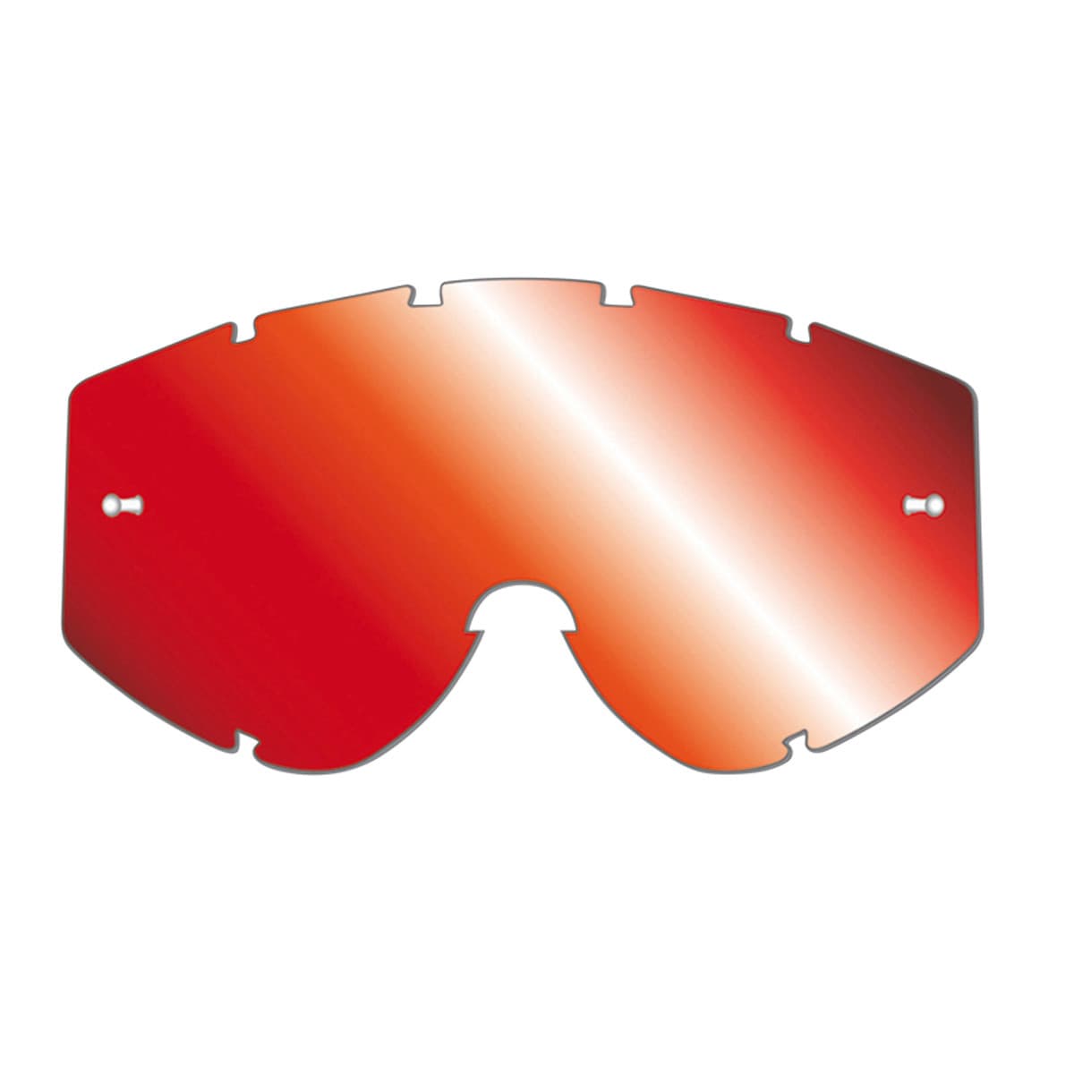 Progrip - Ecran Pour Masque / Lunettes Cross - Progrip 3248 Miroir Rouge